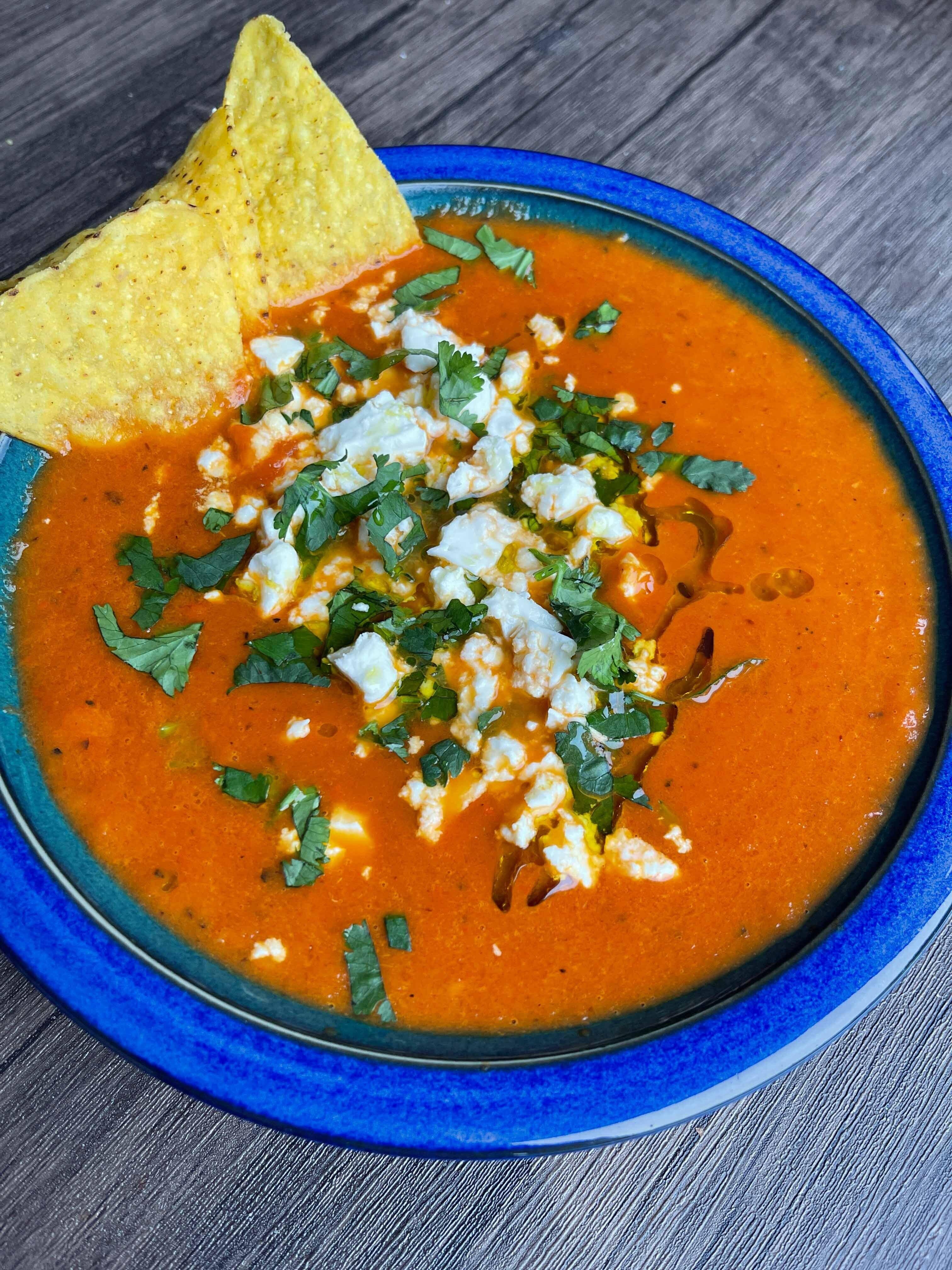 FLAVA IT Roasted Chipotle Pepper Soup