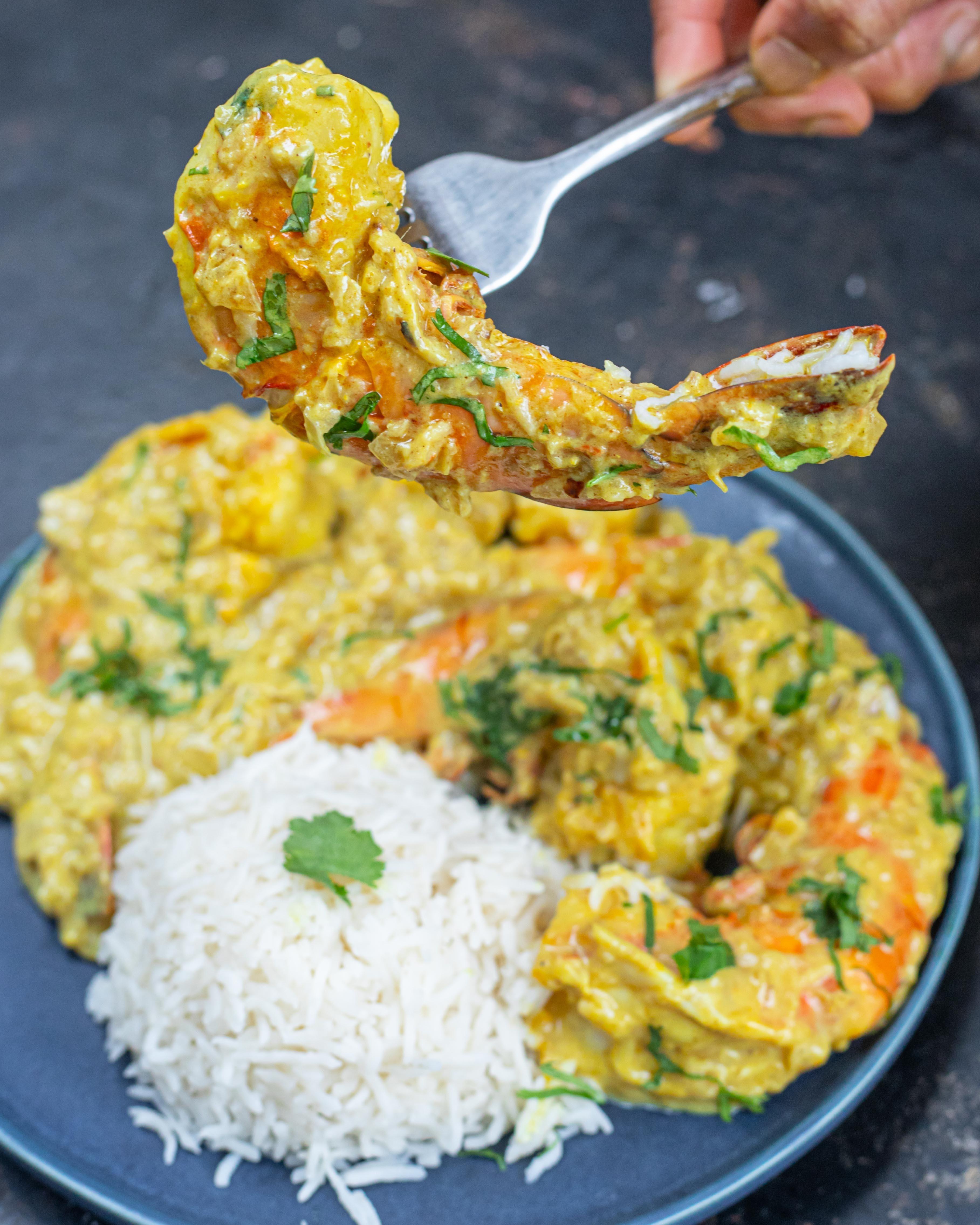 Prawn Malai Curry