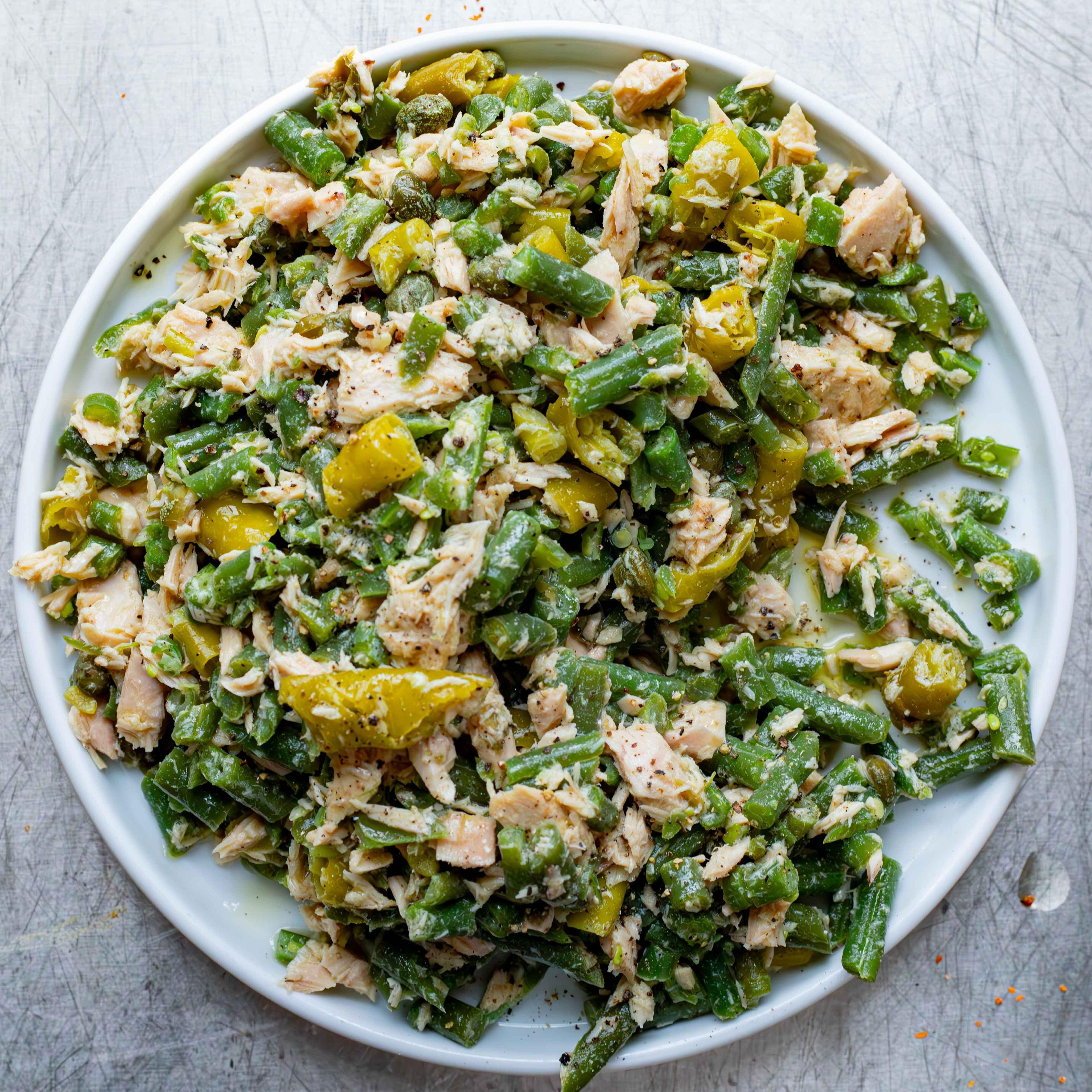 Tuna Green Bean Chopped Salad Recipe