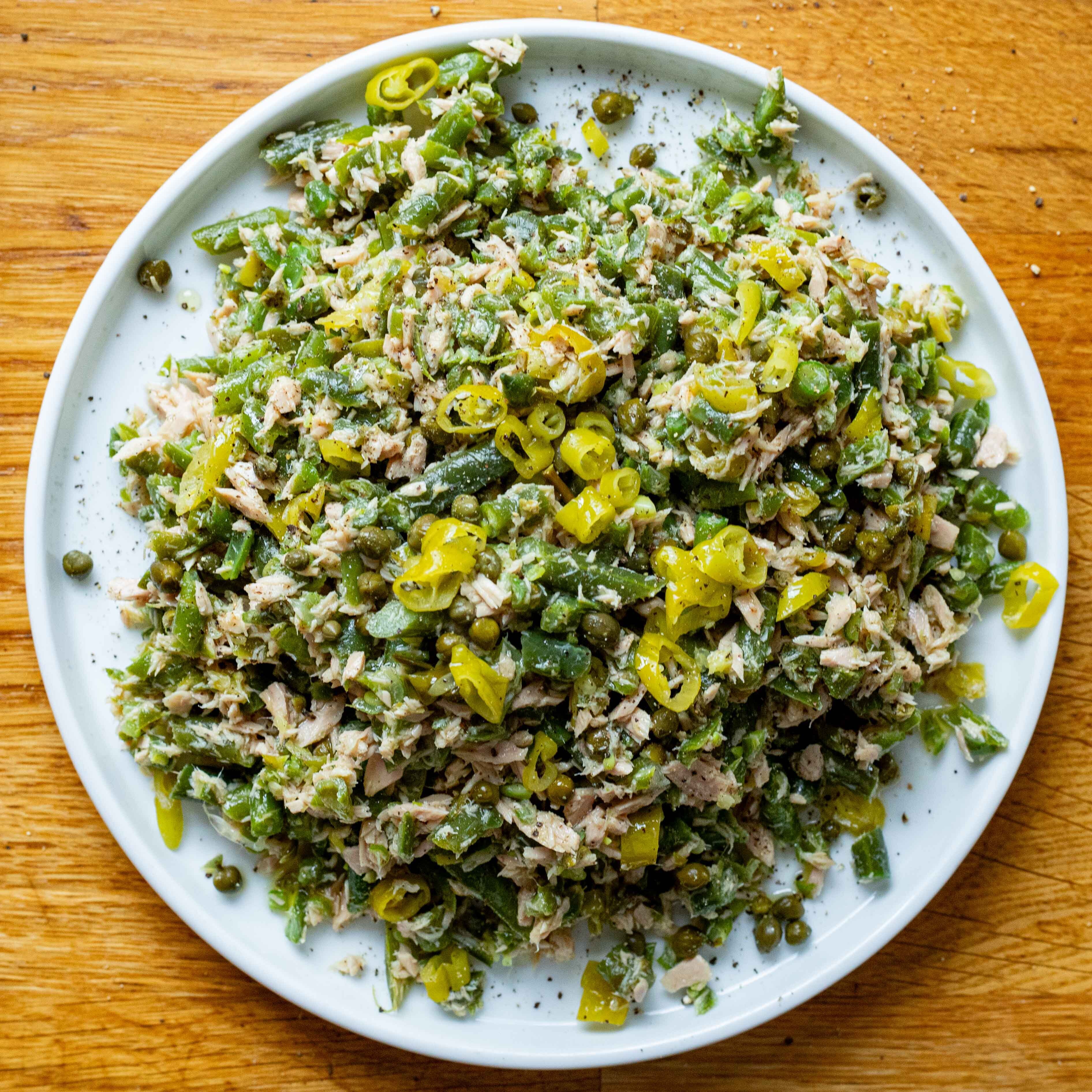 Tuna & Green Bean Chopped Salad