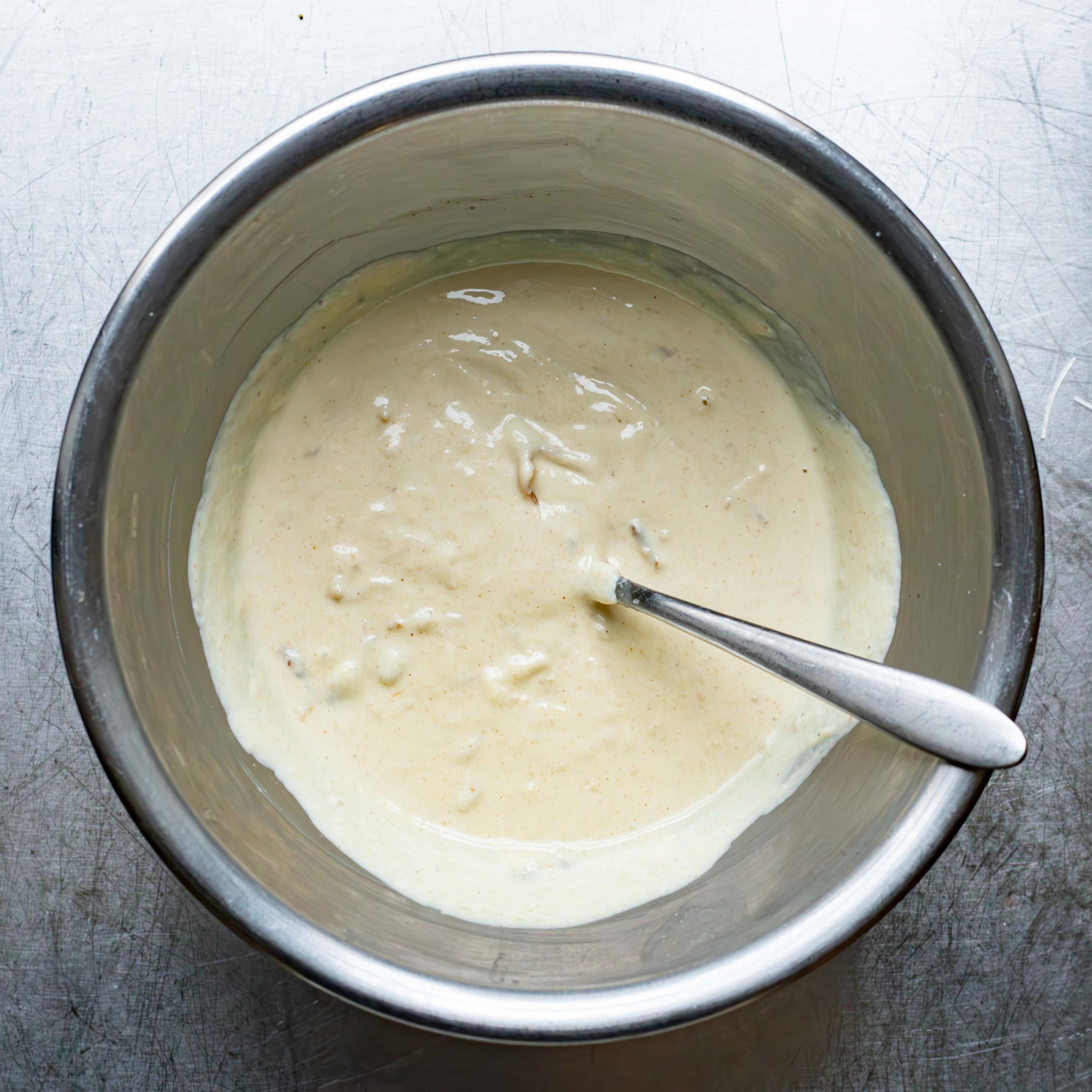 Confit Garlic Tahini Dressing