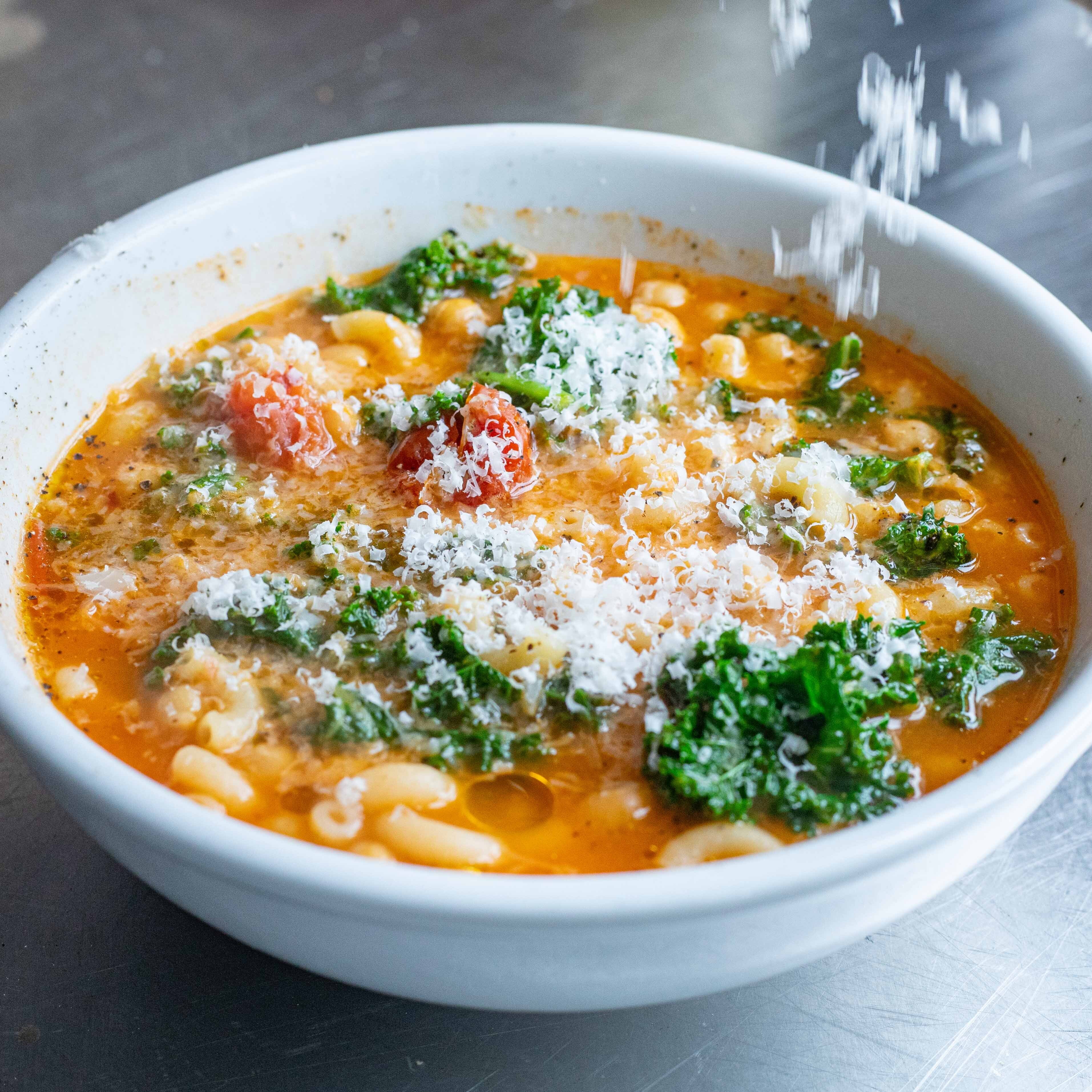 Spicy Chickpea Minestrone