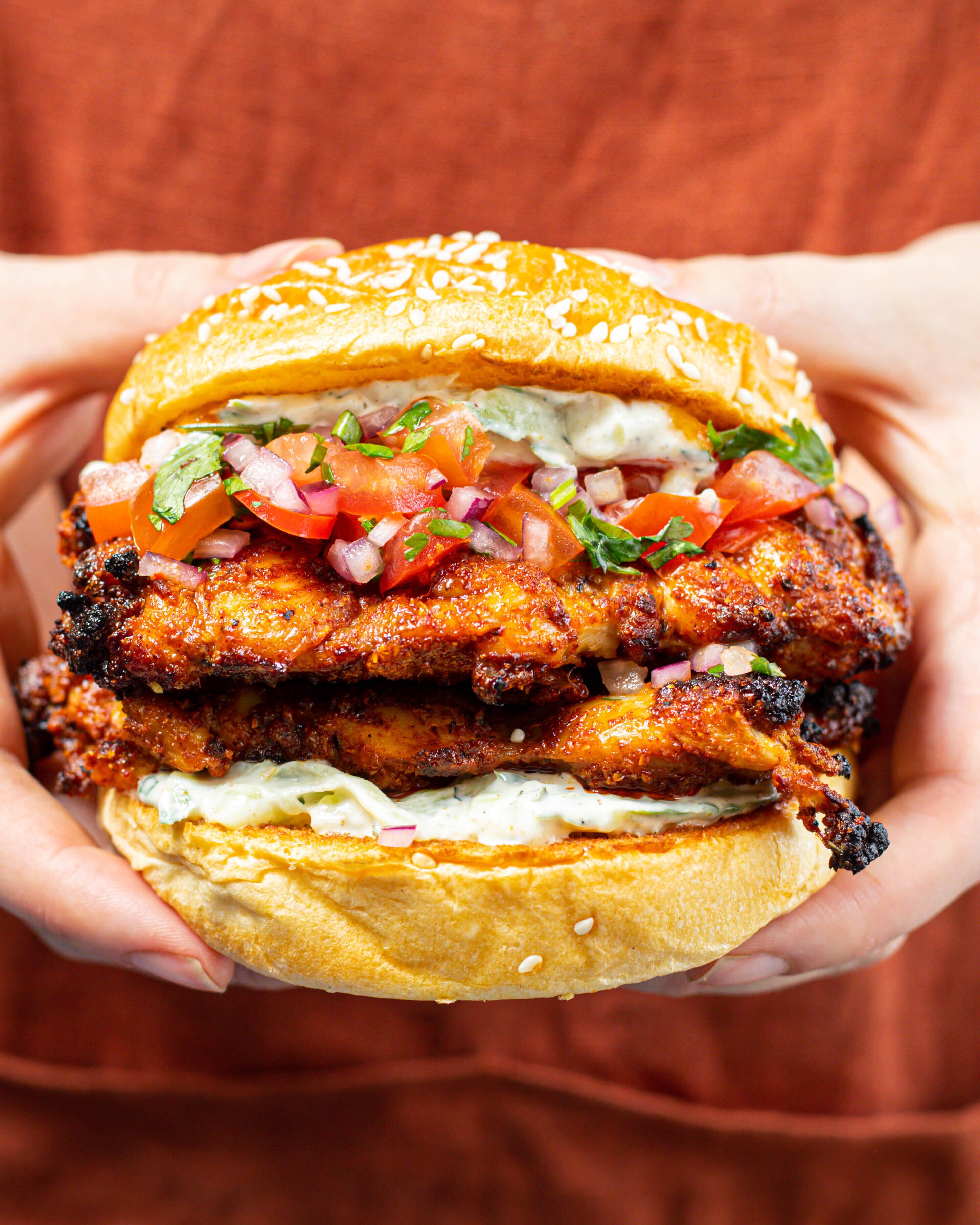 Tandoori Chicken Burger