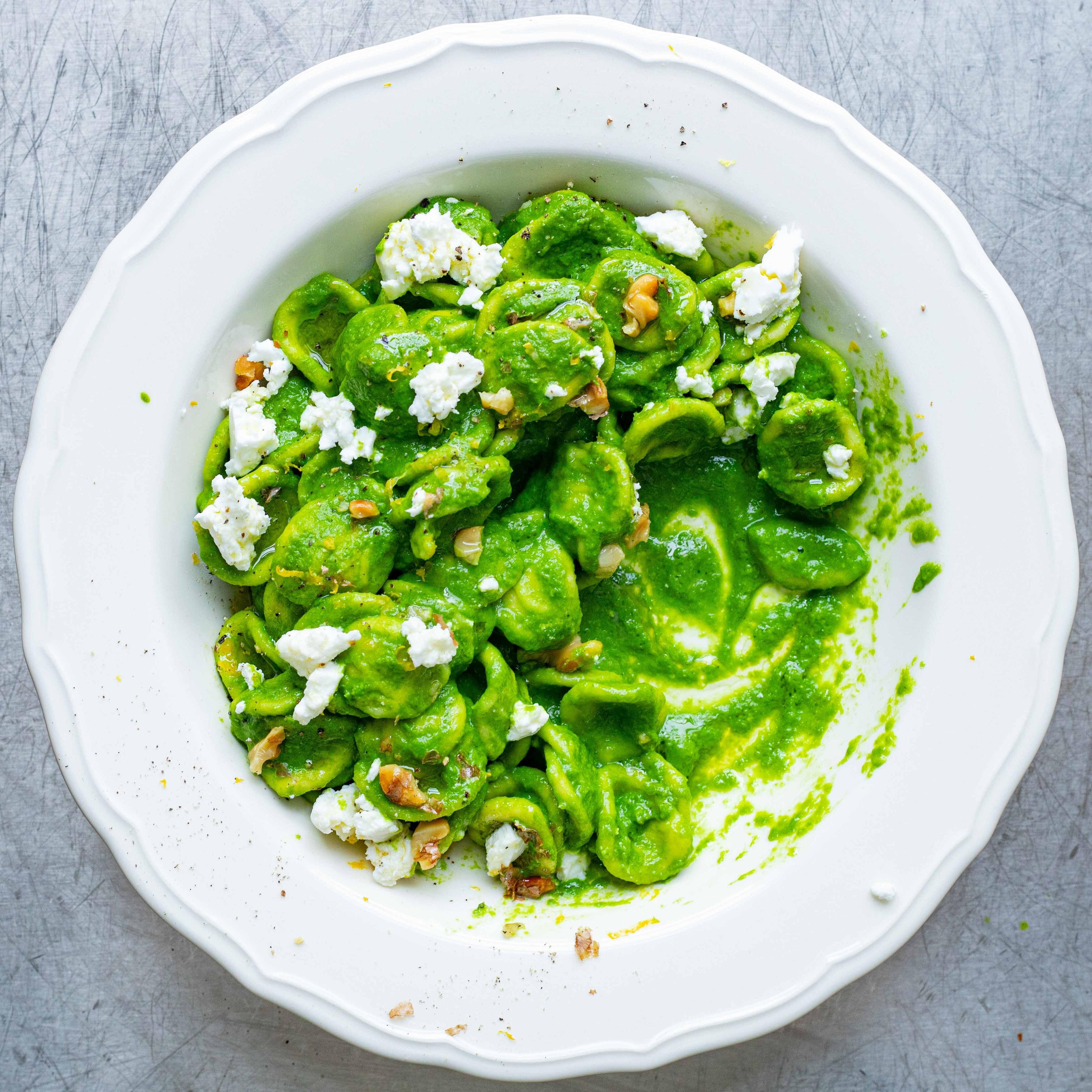 Zingy Green Pasta