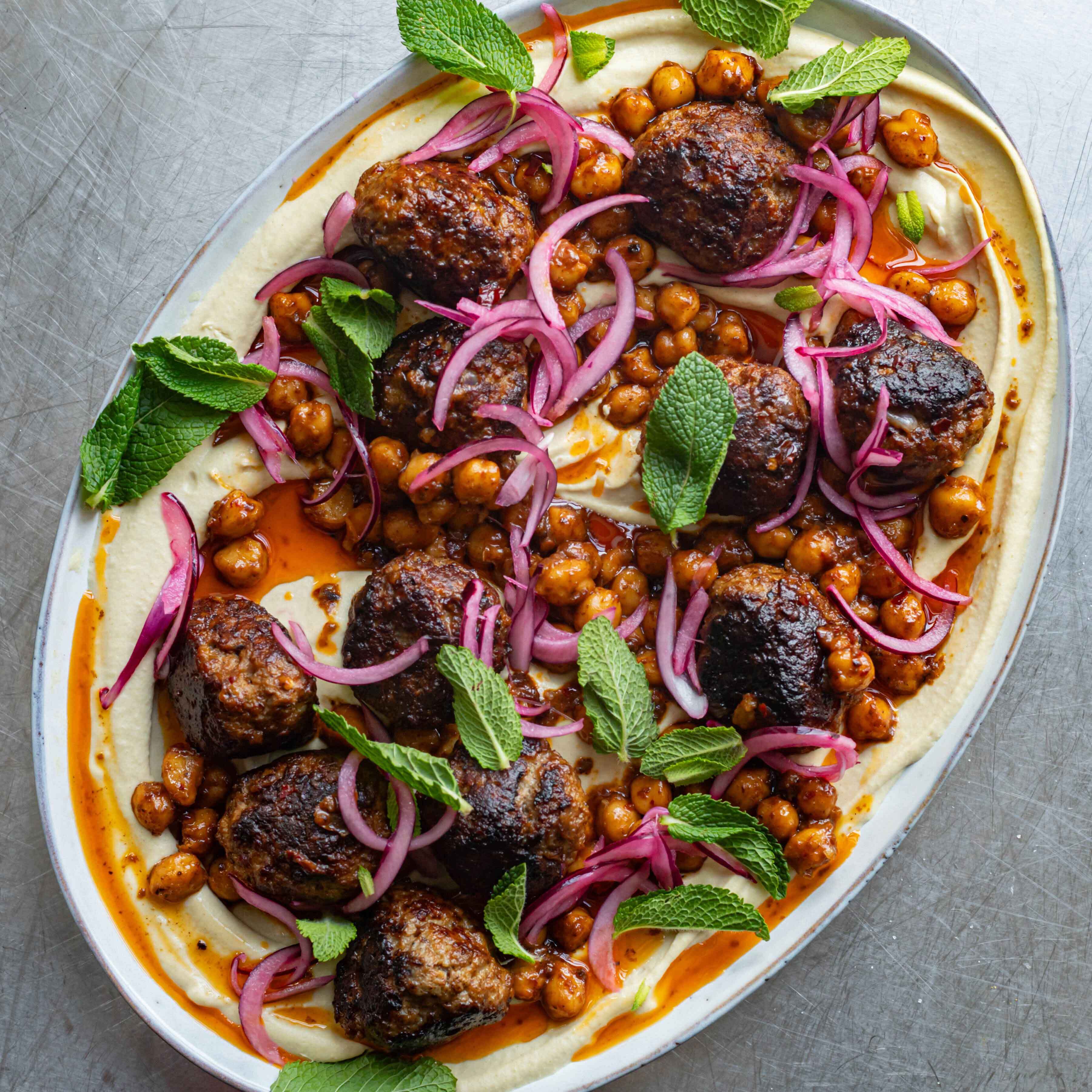 Lamb Meatballs with Chipotle Butter