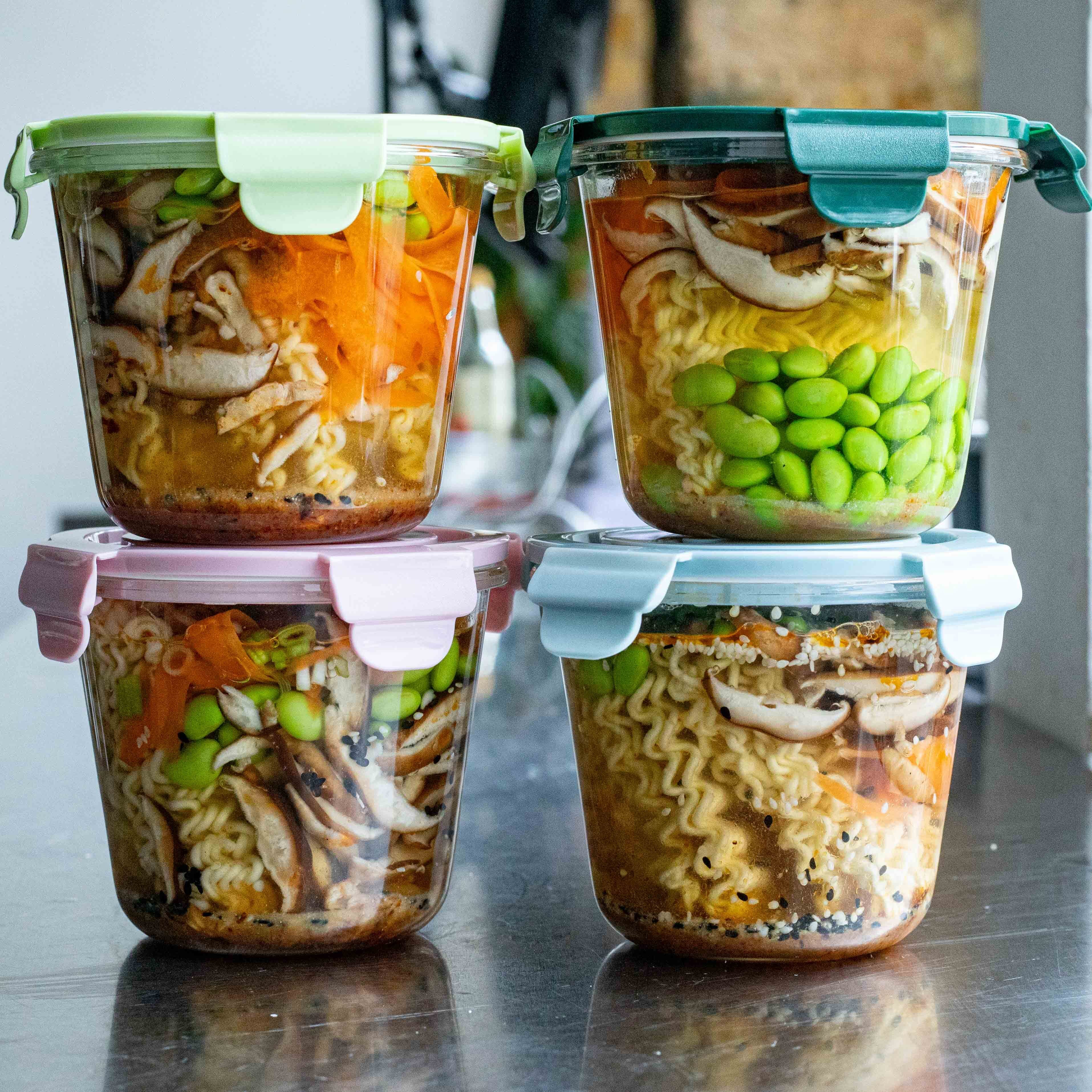 Mushroom Miso Ramen Lunch Pots