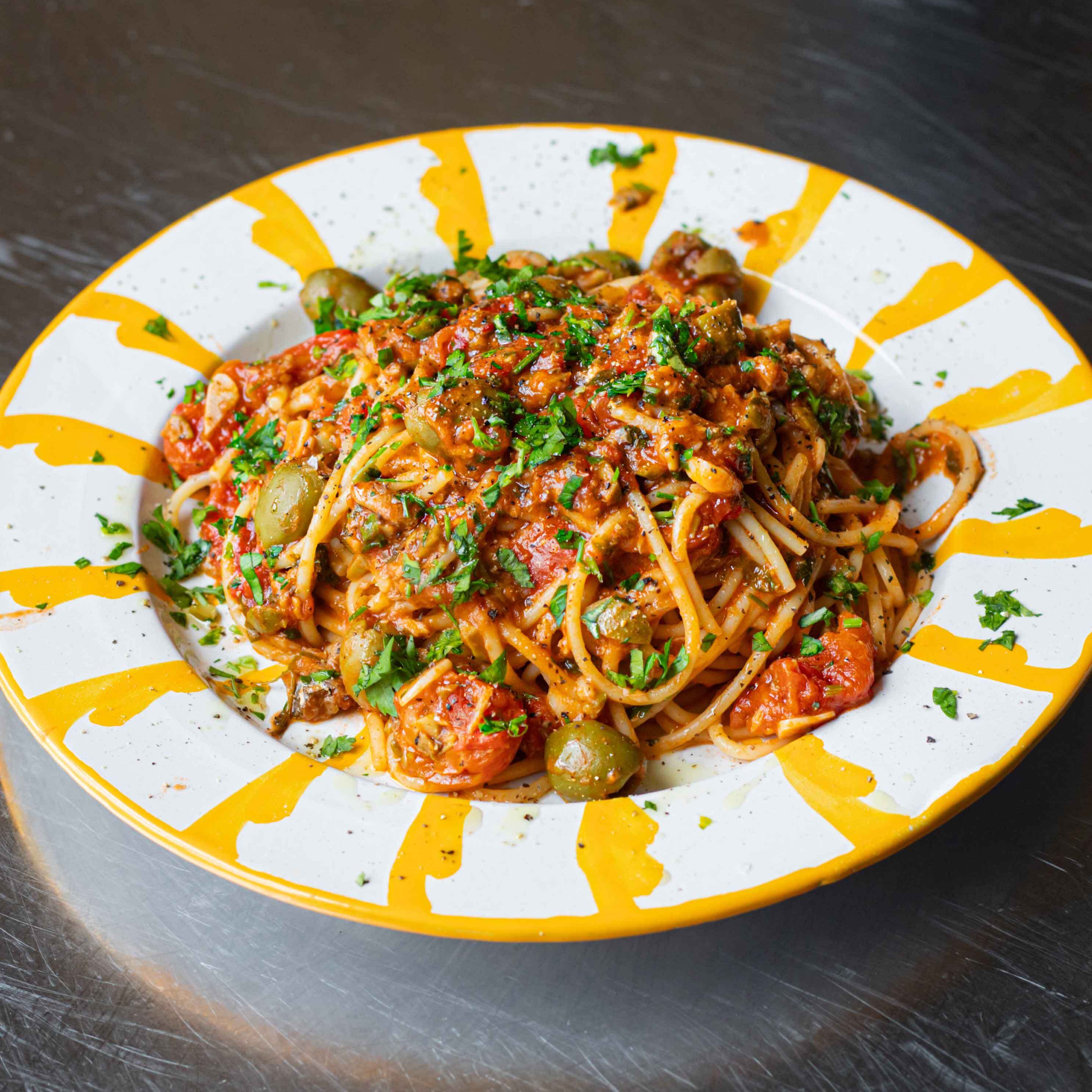 Sardine Tomato Pasta