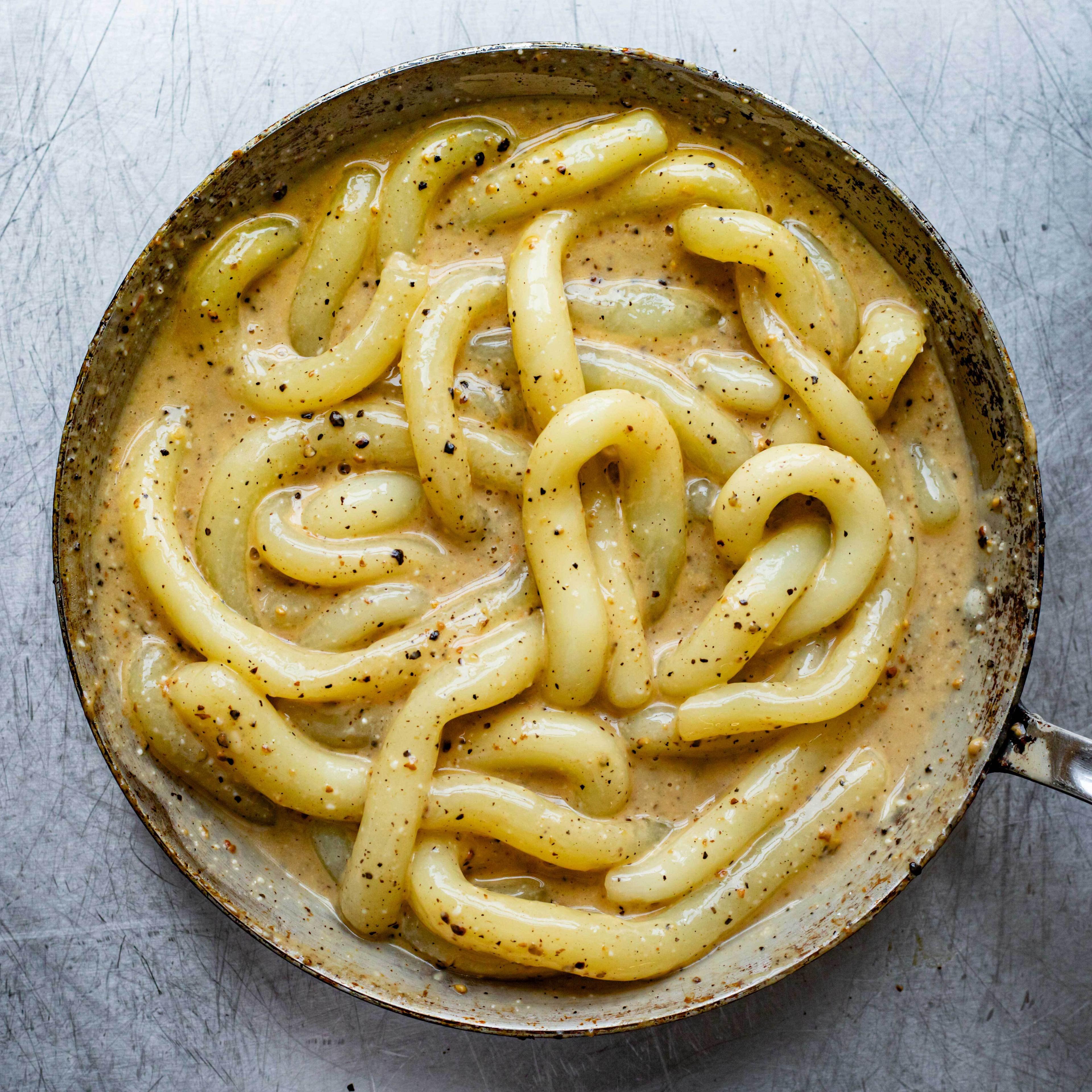 Cacio e Pepe Potato Noodles