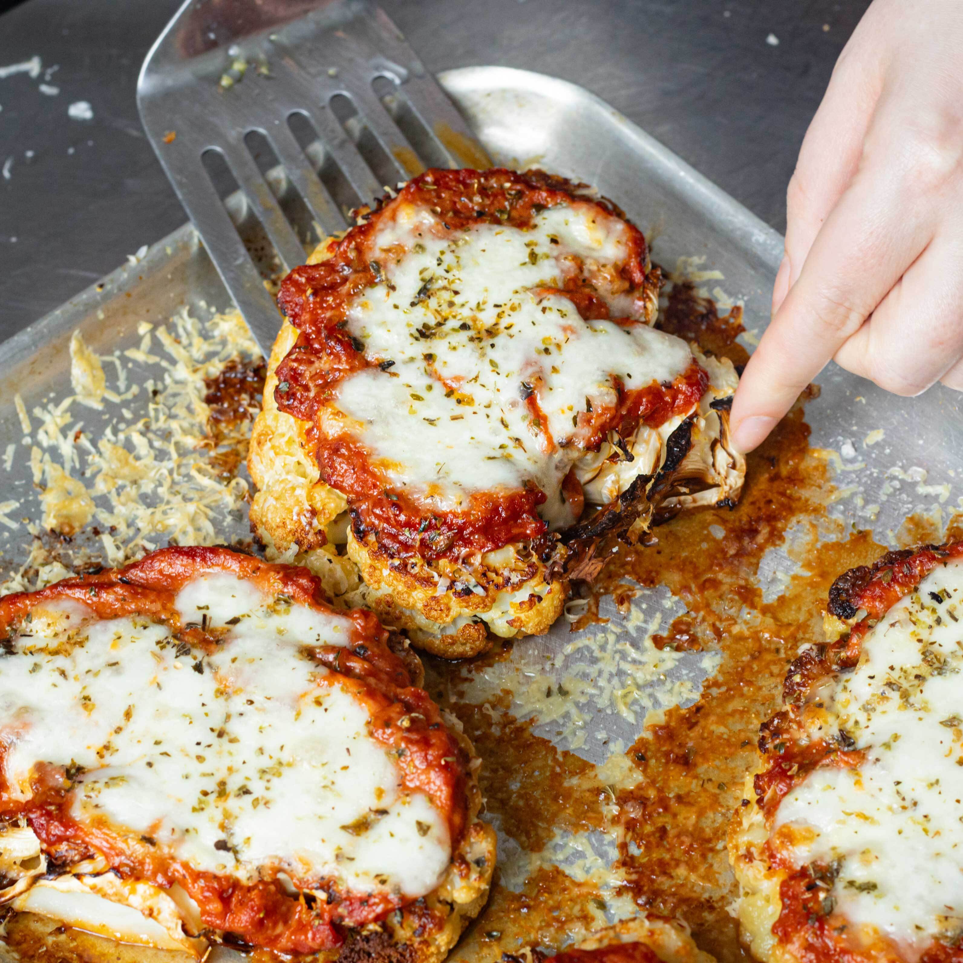 Cauliflower Parmigiana