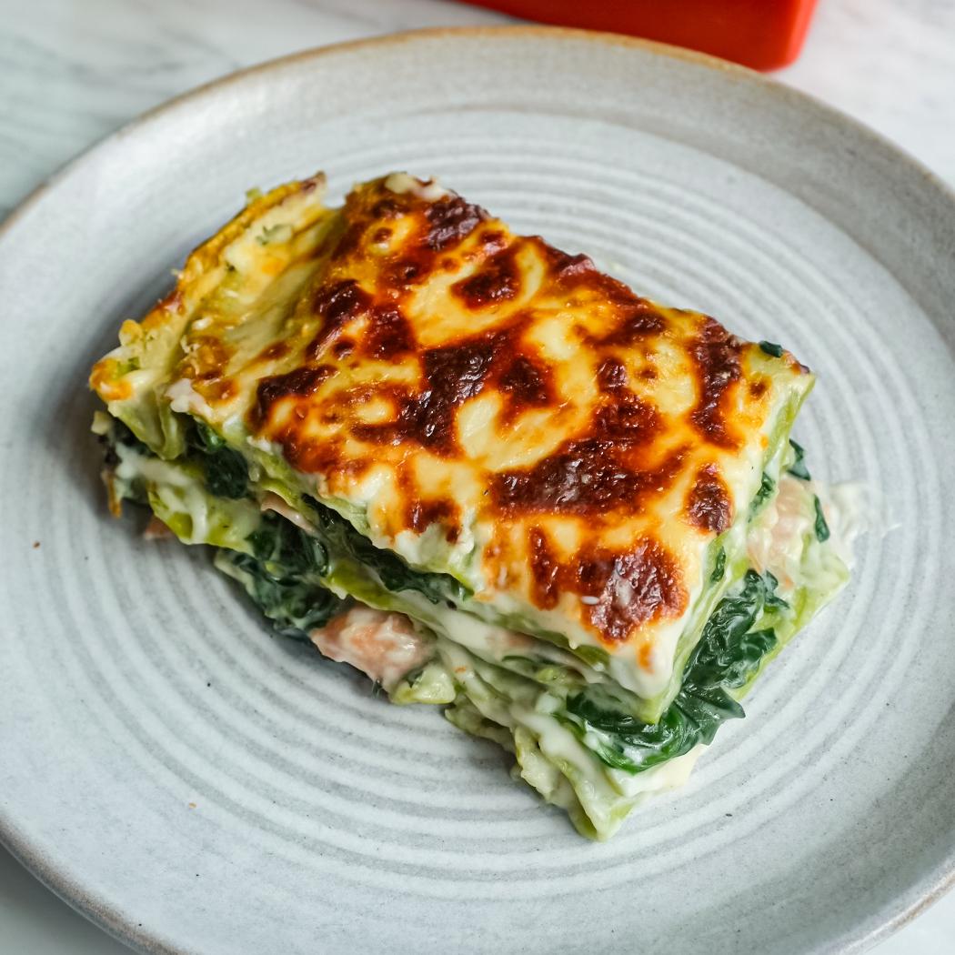 Spinach Mortadella Lasagne