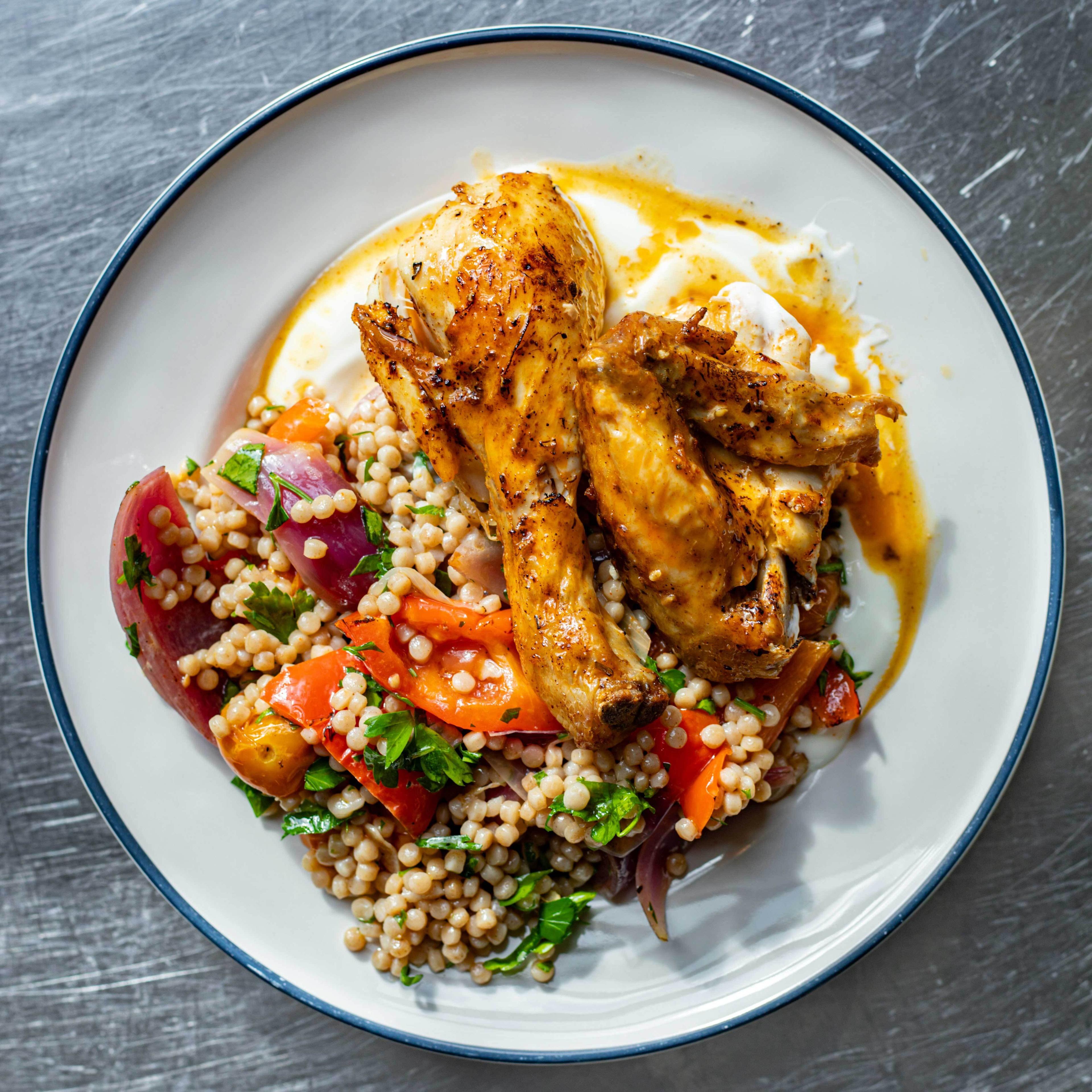 Chicken Herby Pepper Couscous