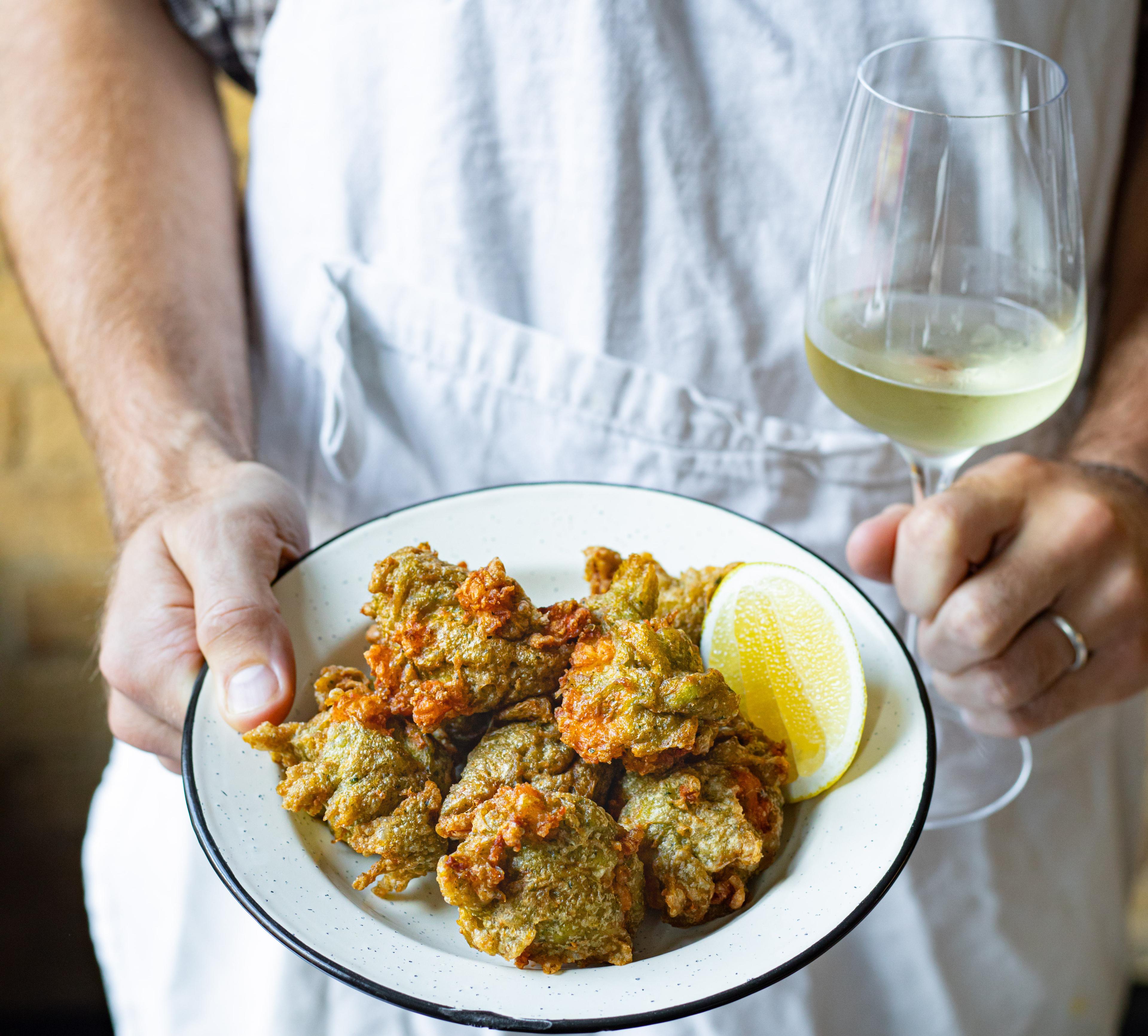 Fried Prawn Buñuelos 3