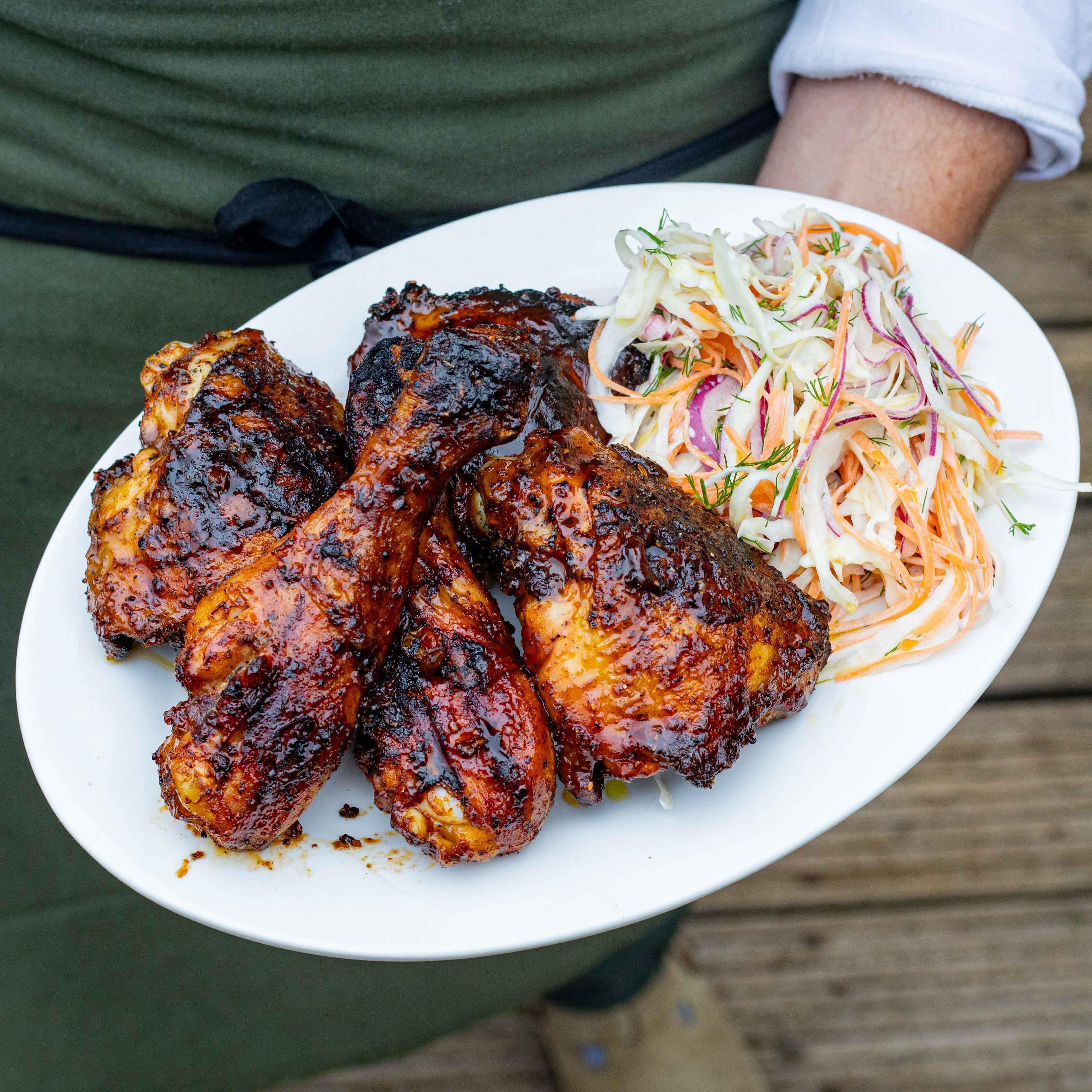 Grilled Sticky BBQ Chicken