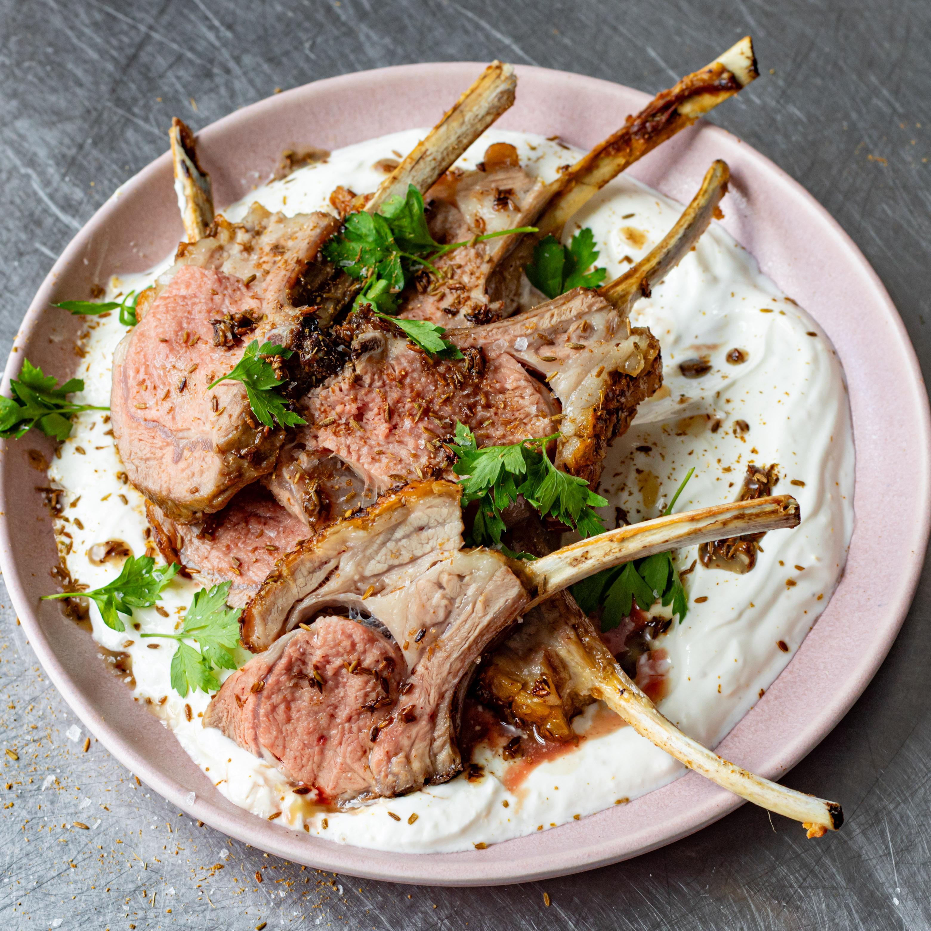 Roasted Rack of Lamb