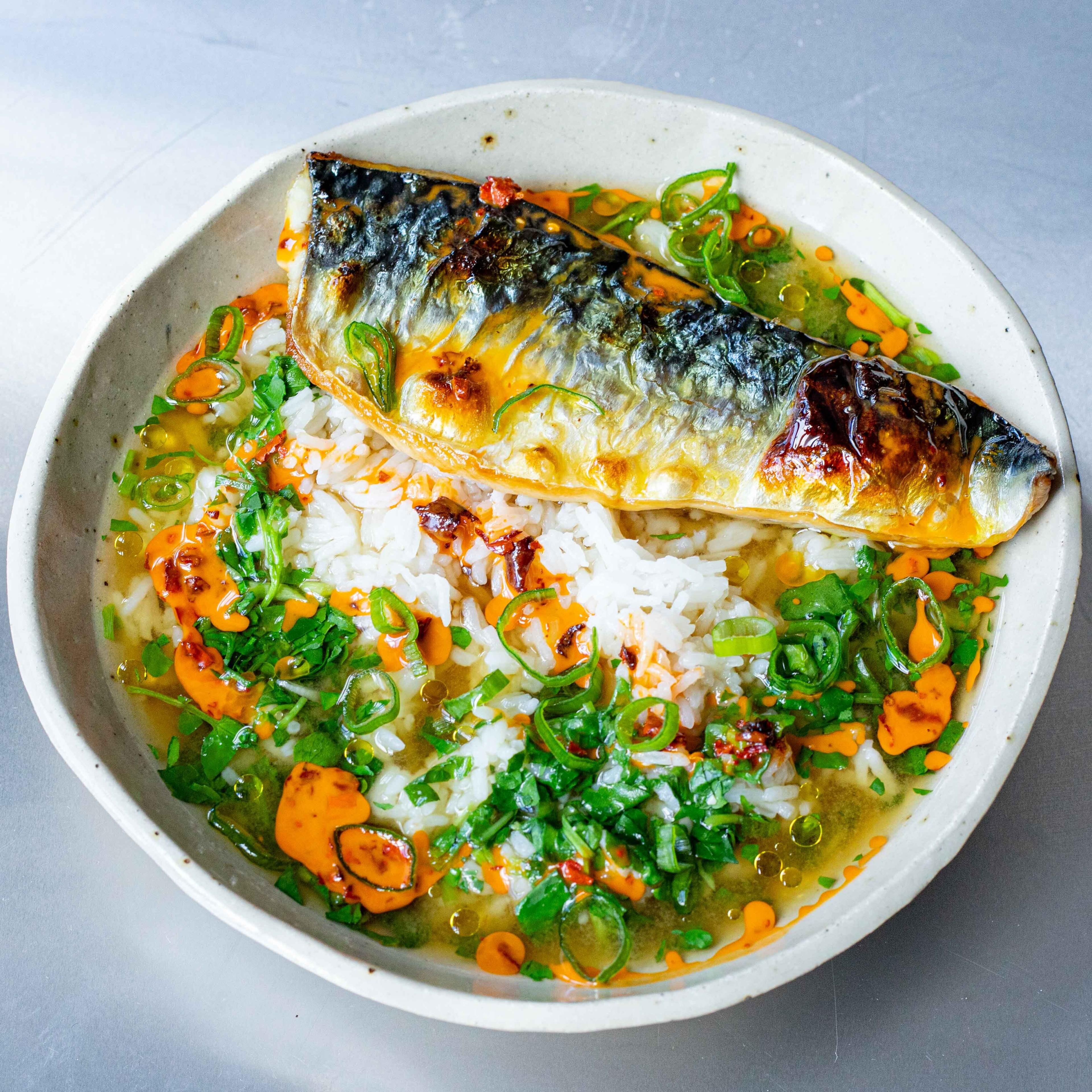 Miso-Grilled Fish With Rice