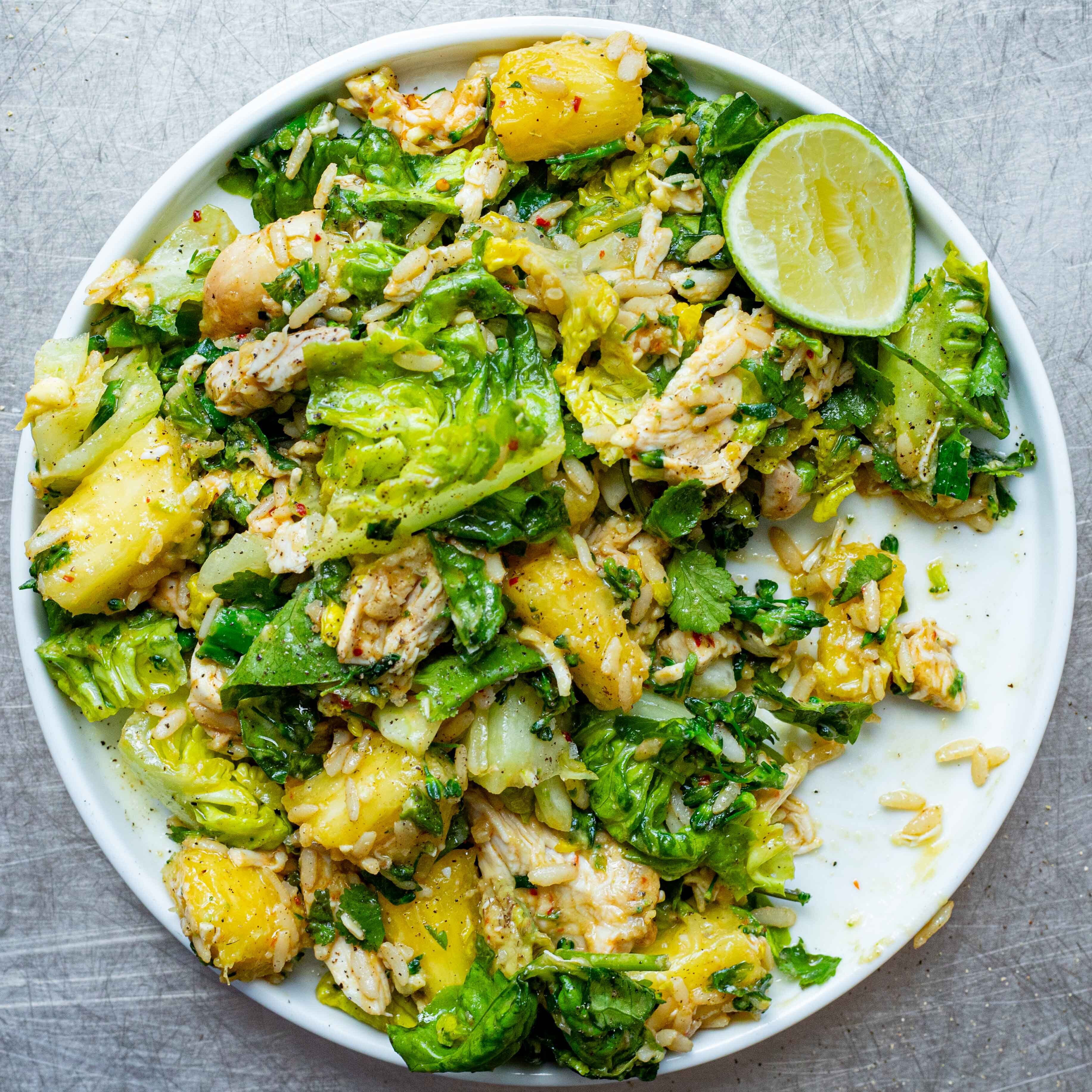 Chicken Pineapple Chopped Salad