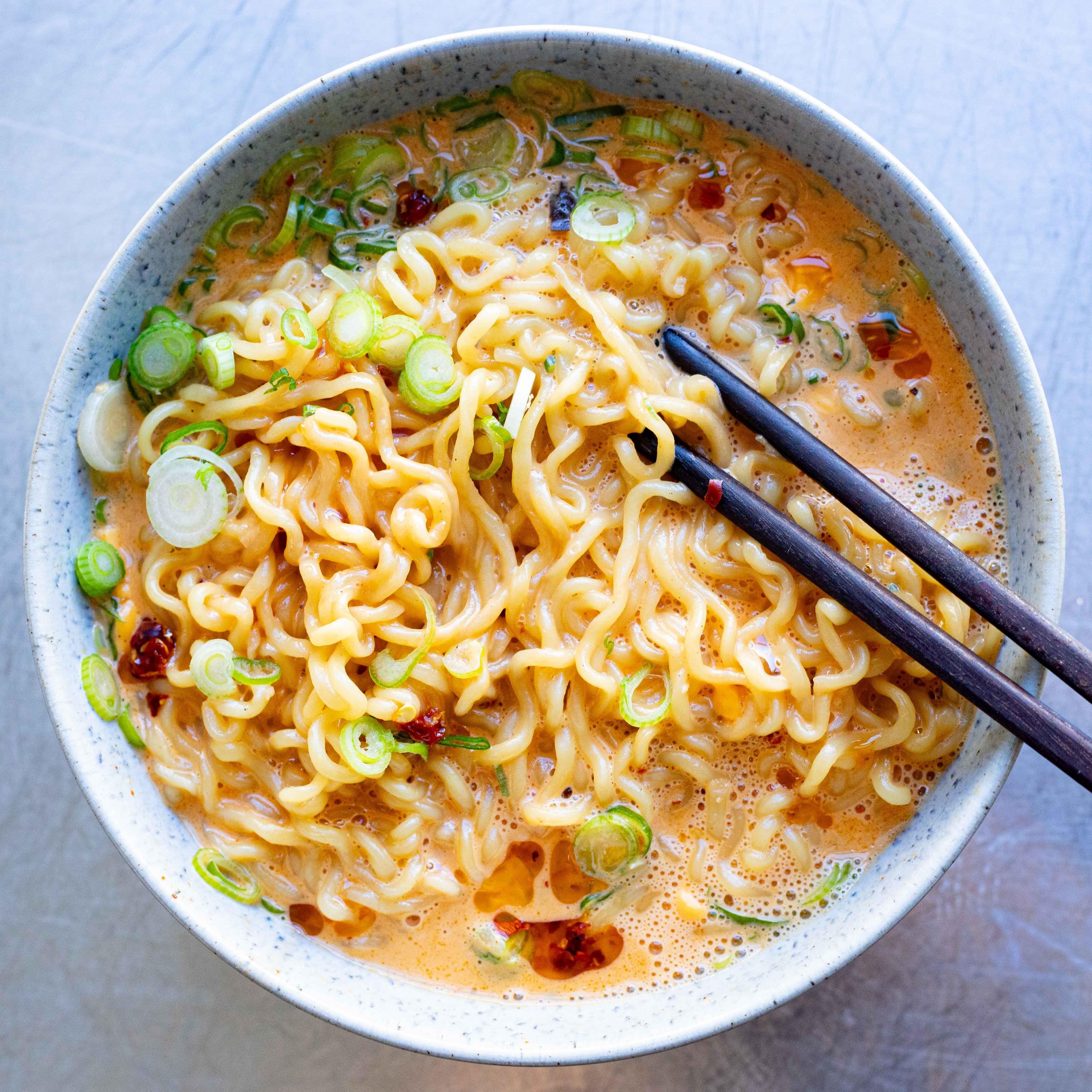 Creamy Instant Noodles