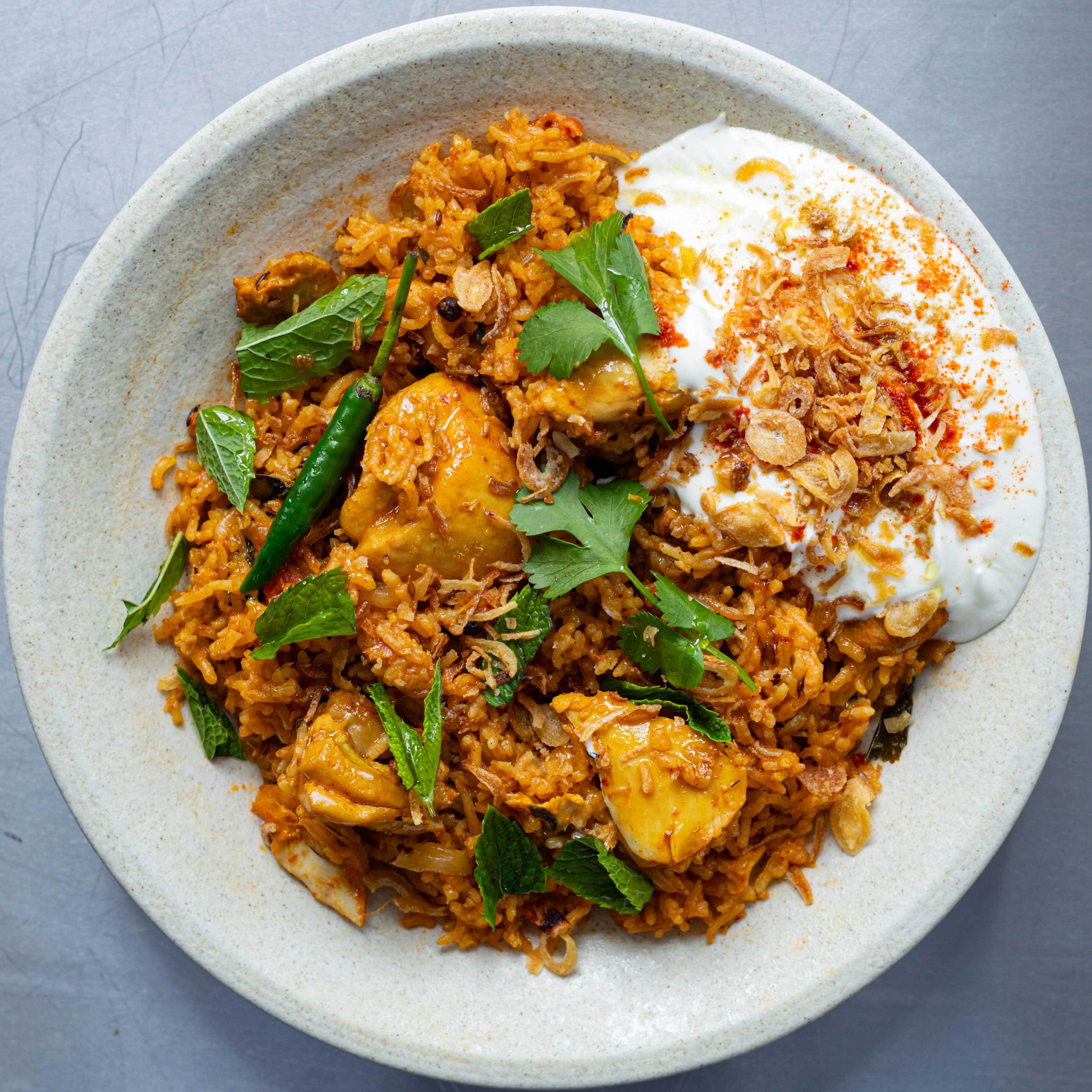 Leftover Chicken Curry Pilau