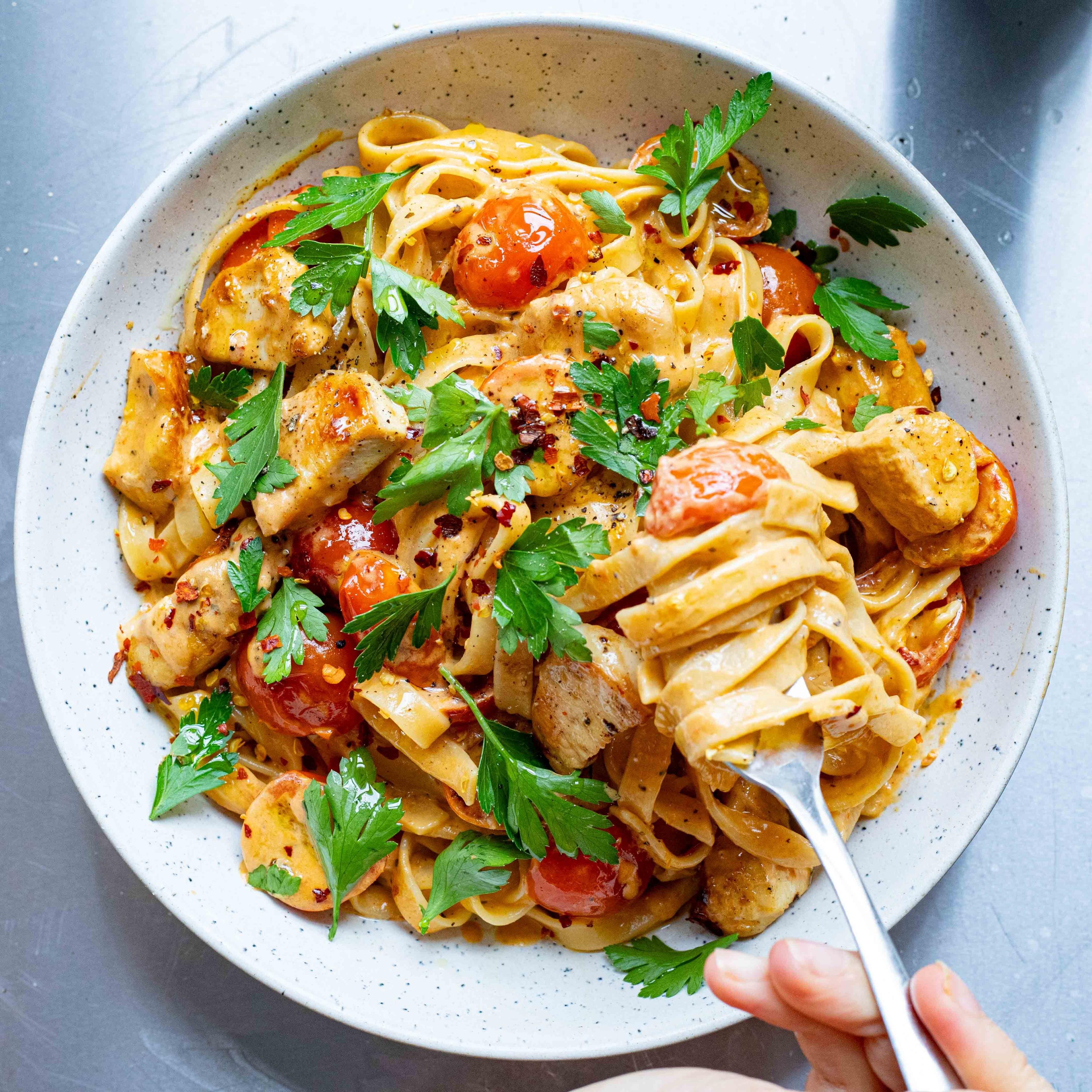 Spicy Chicken Pasta