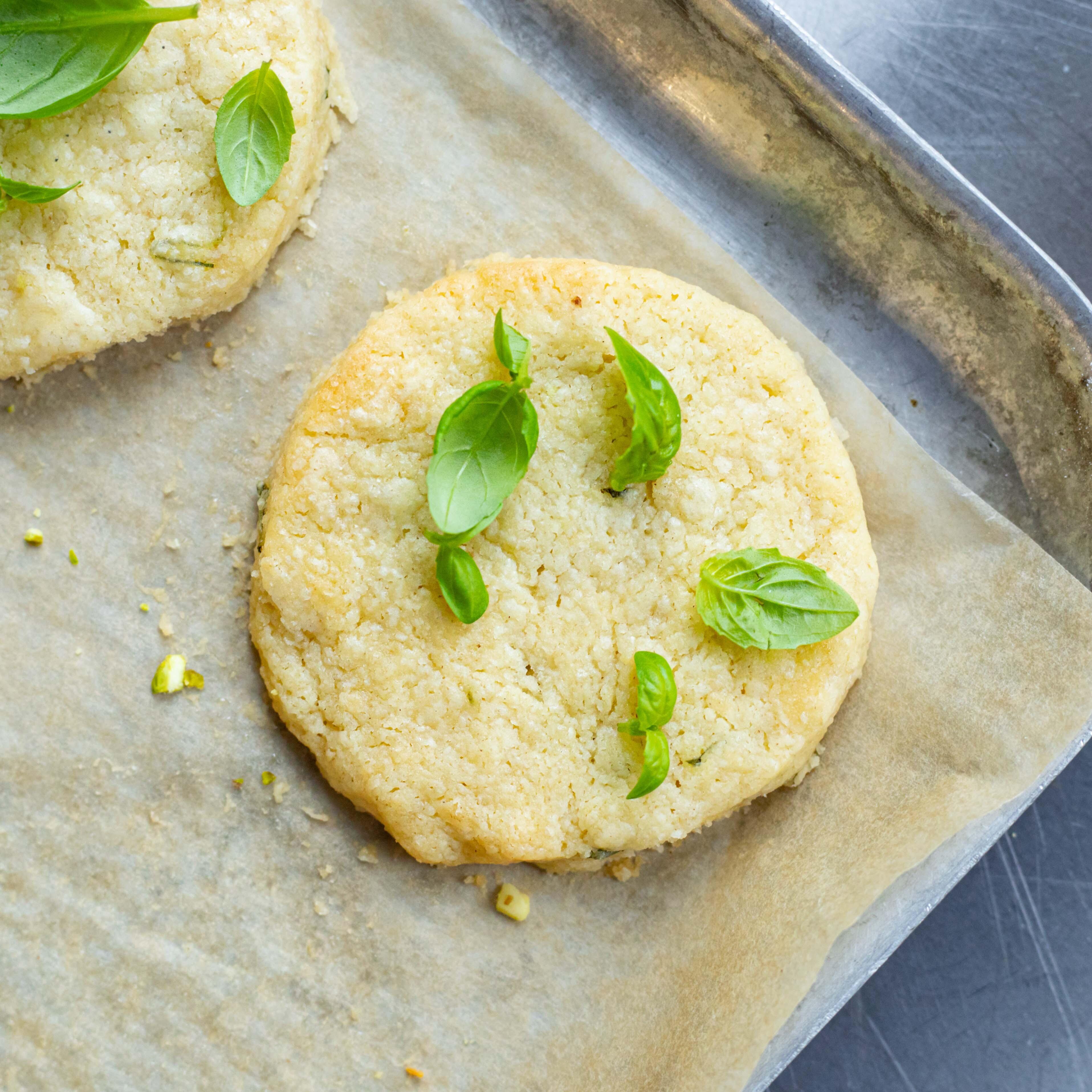 Basil Shortbread