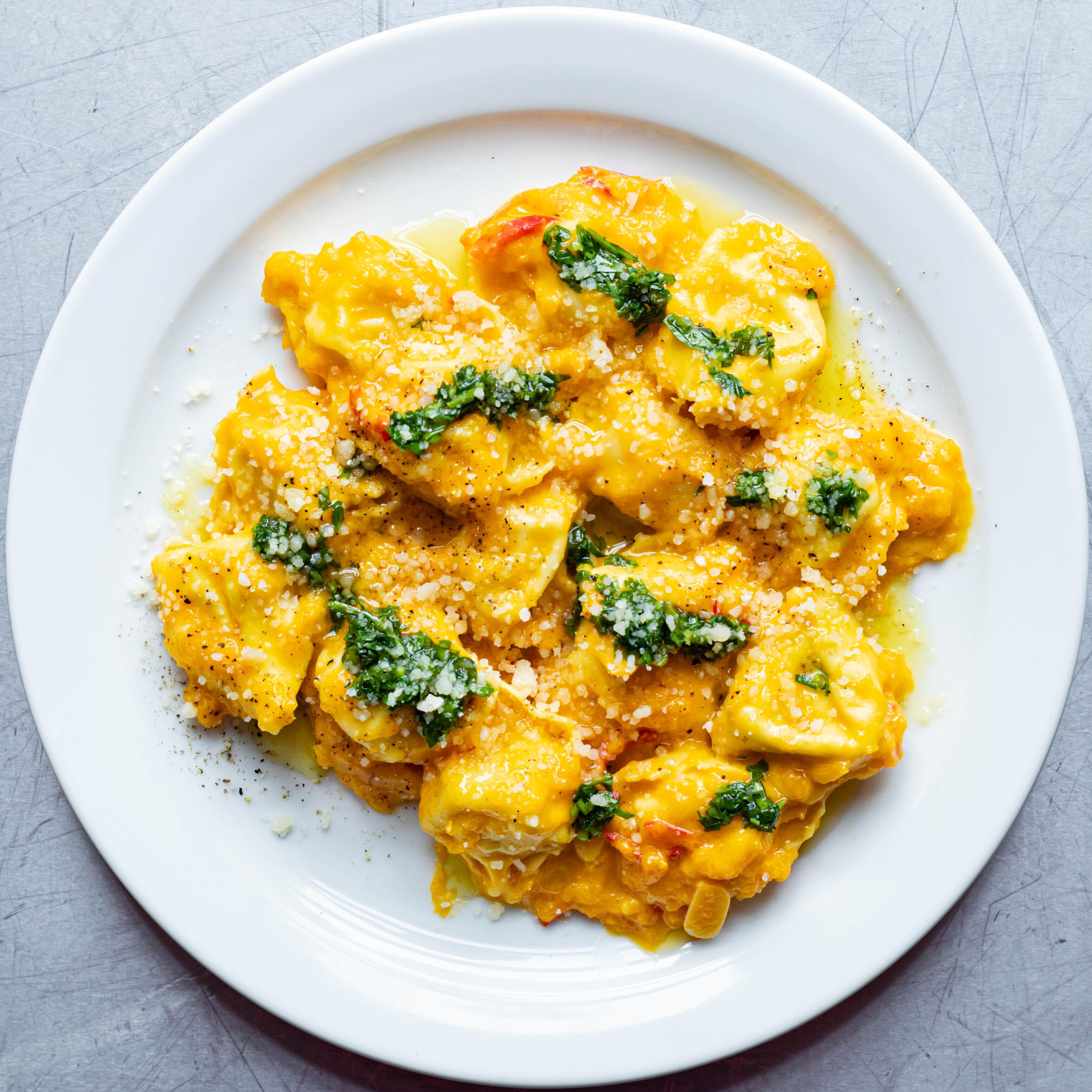 Brown Butter Squash Tortelloni