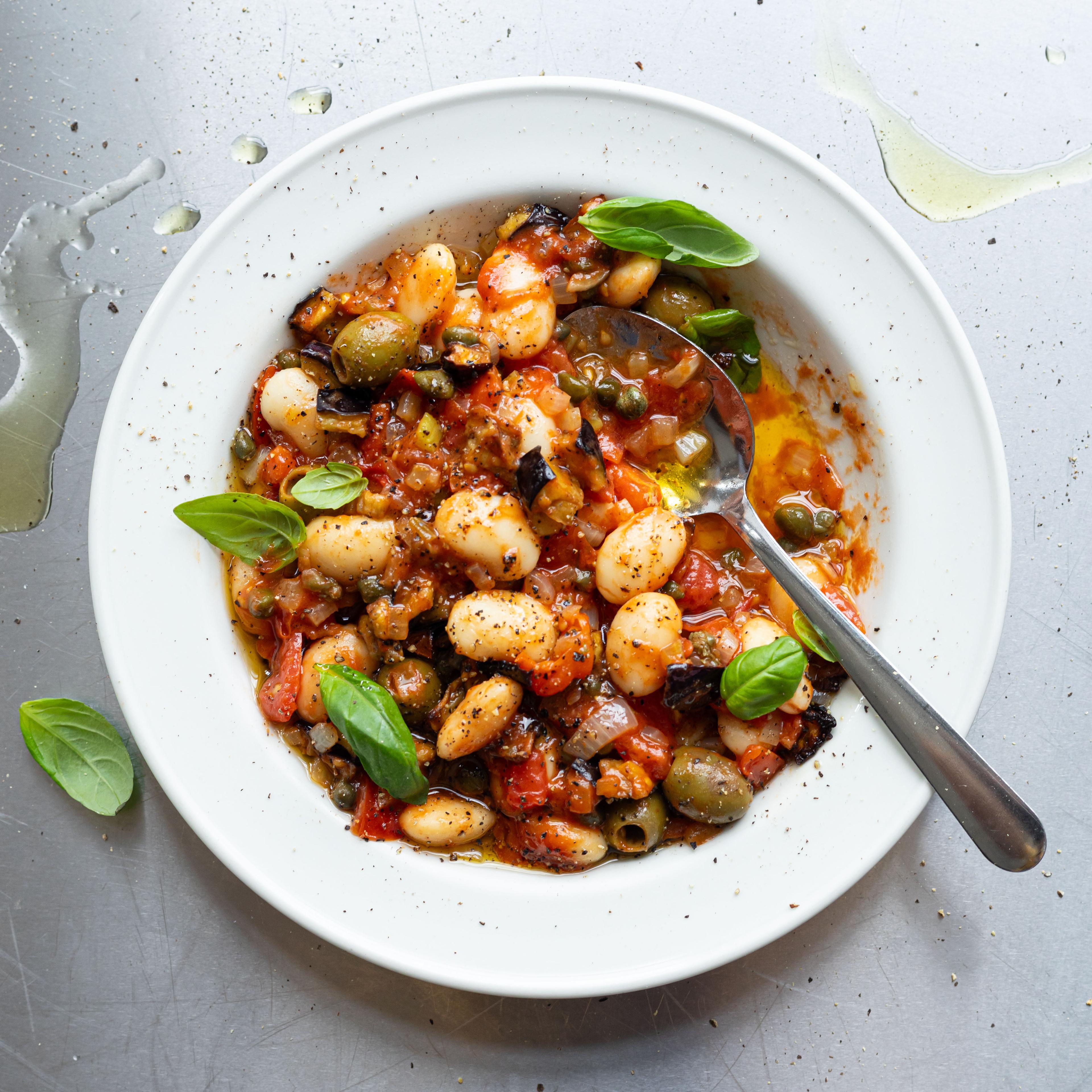 Butter Bean Caponata