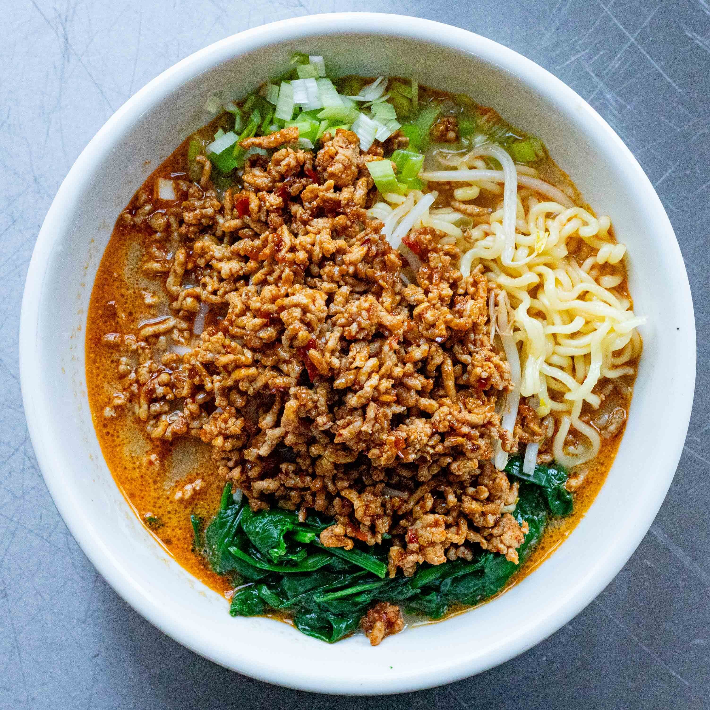 Creamy Spicy Pork Ramen