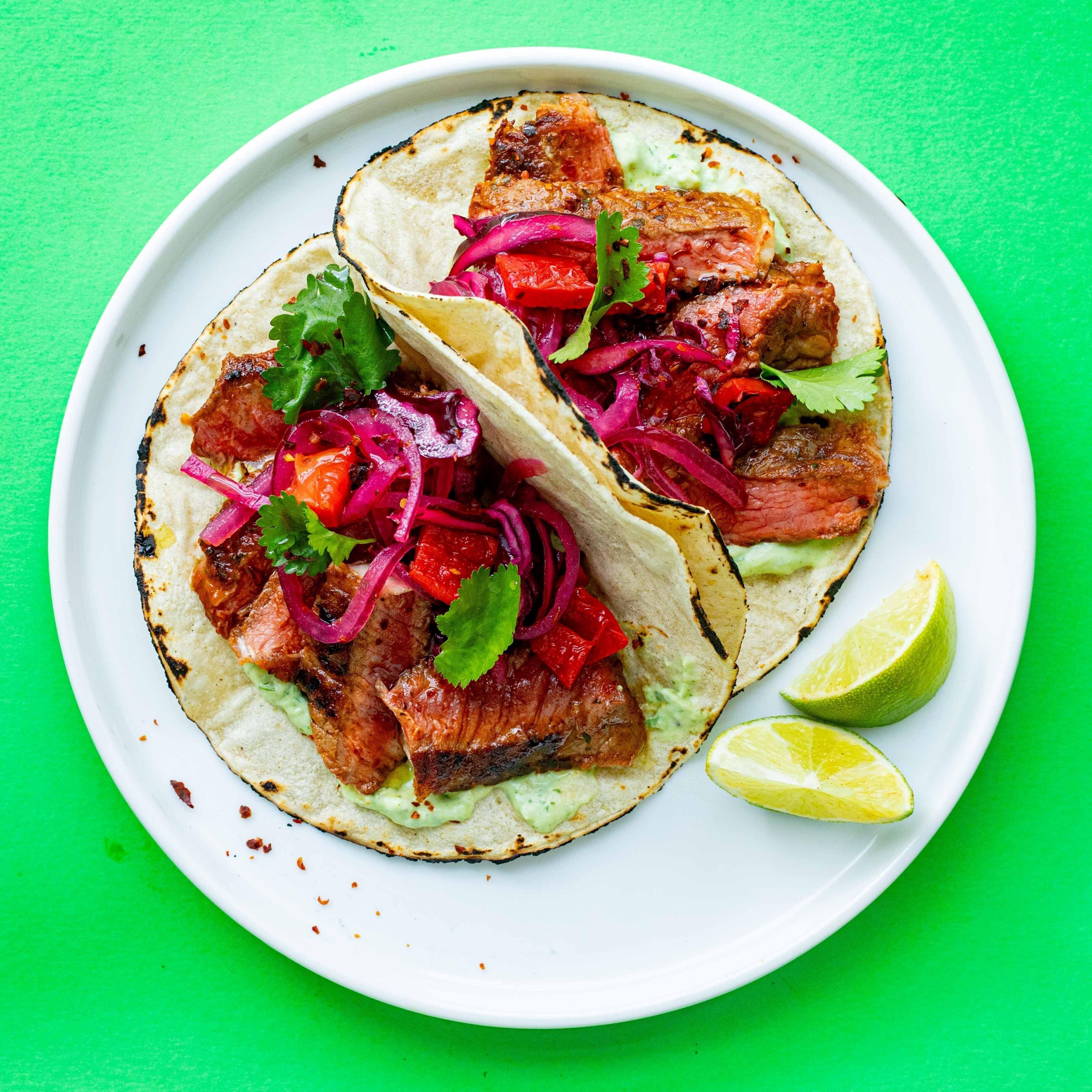 Flava It Smoky Chipotle Steak Tacos