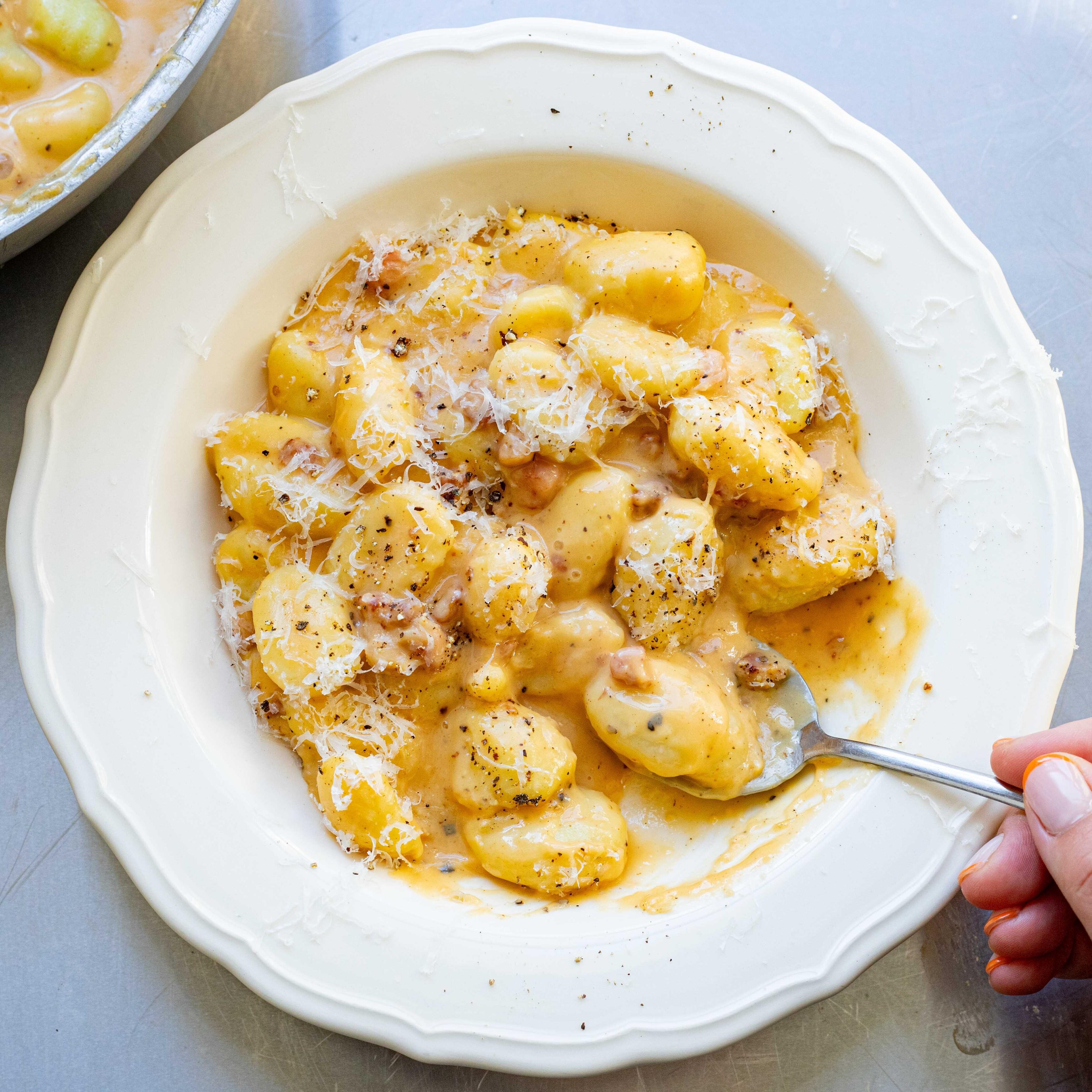 Gnocchi Carbonara