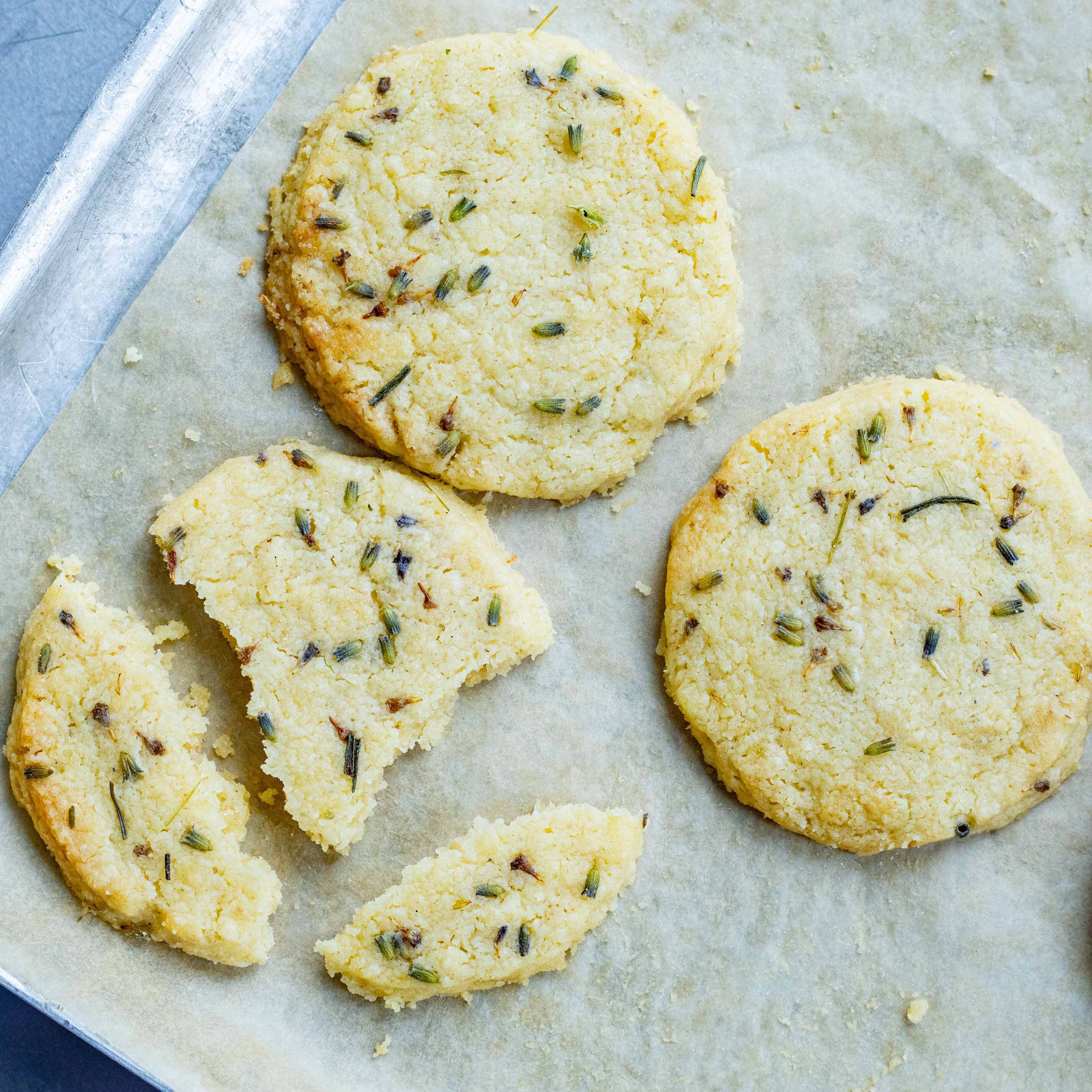 Lavender Shortbread