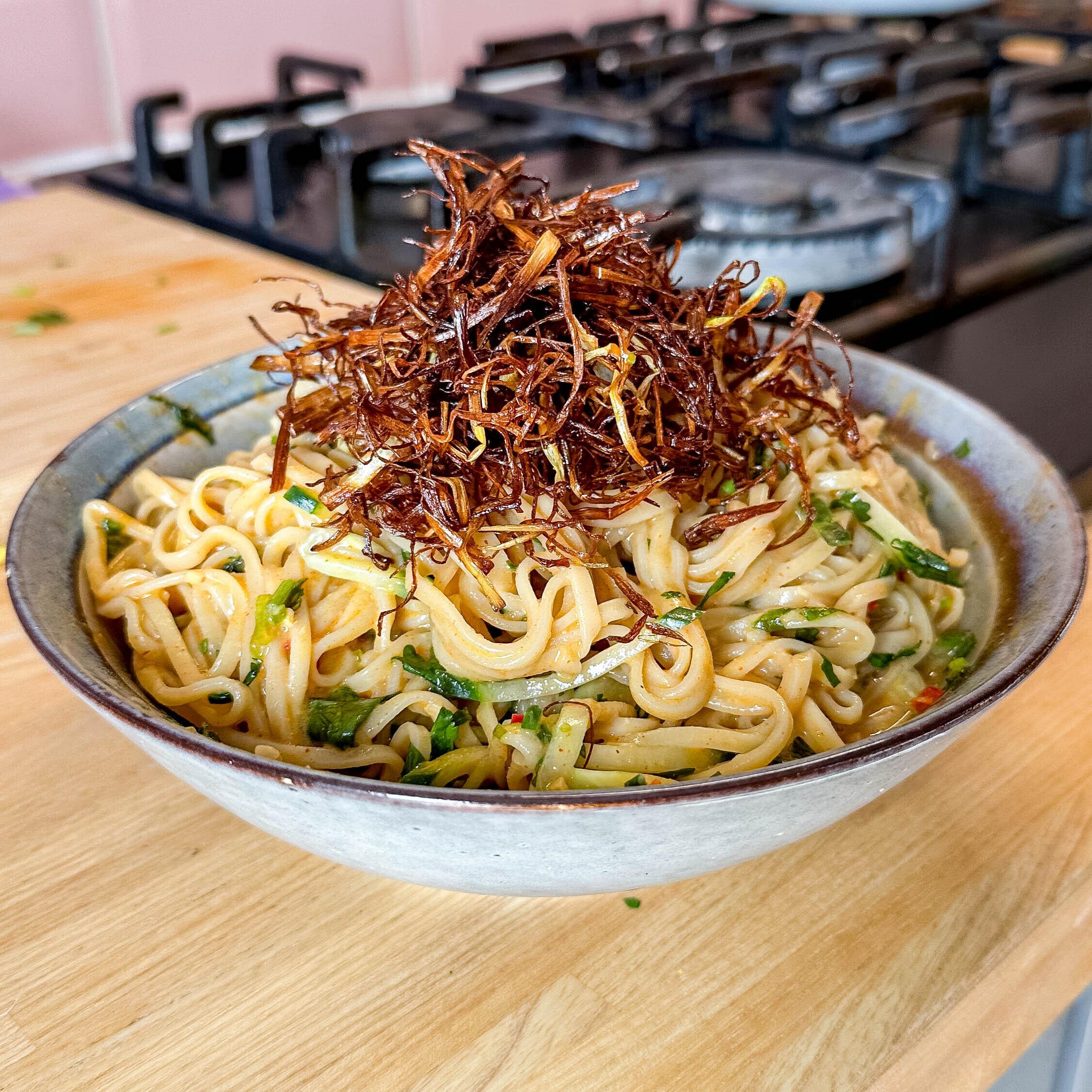 Peanut Butter Chilli Oil Noodles