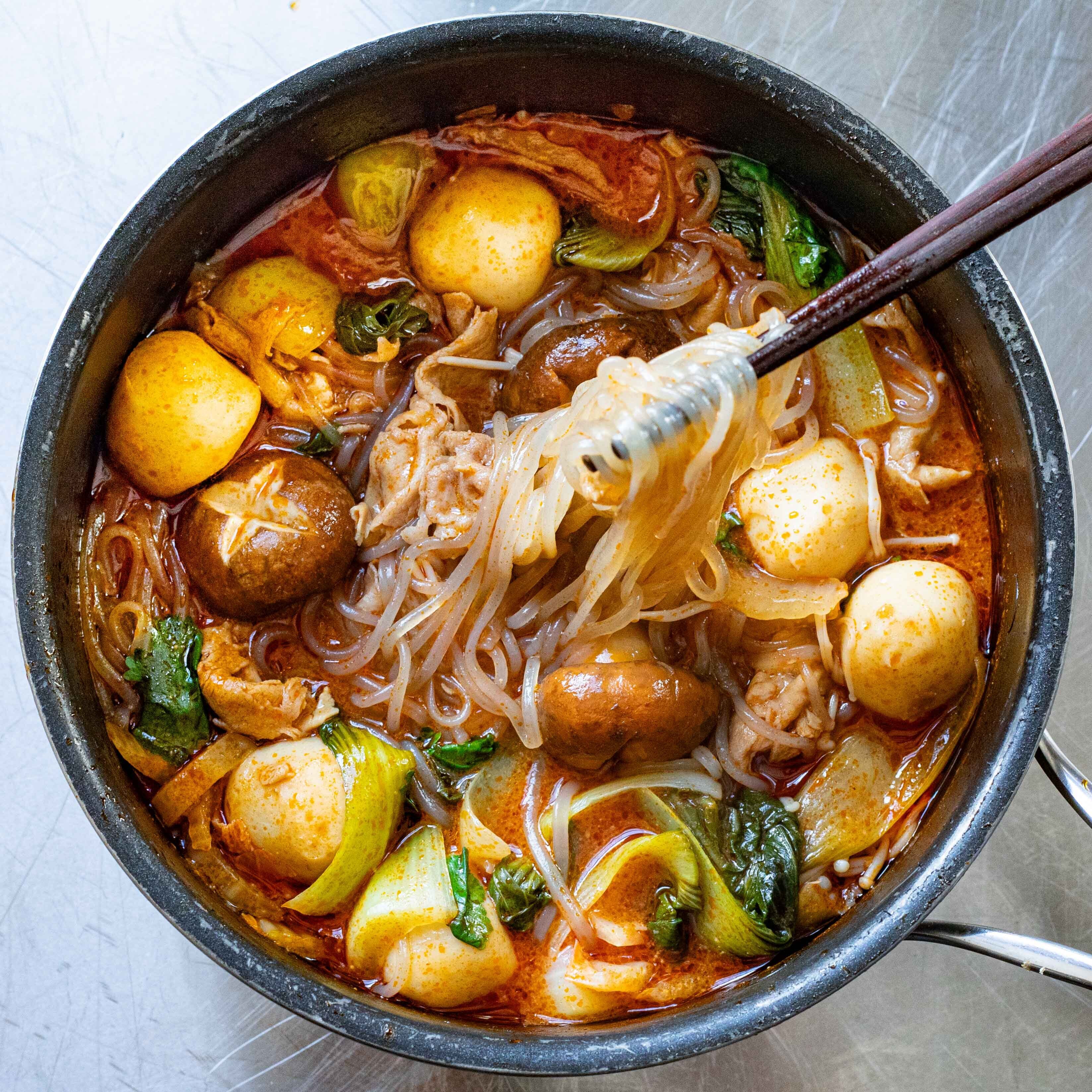 Chinese Hot Pot for One