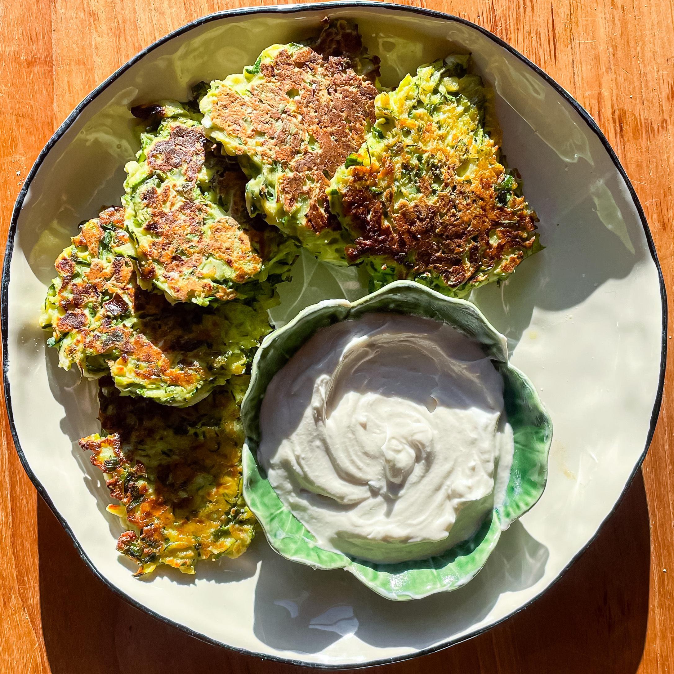 Courgette Fritters