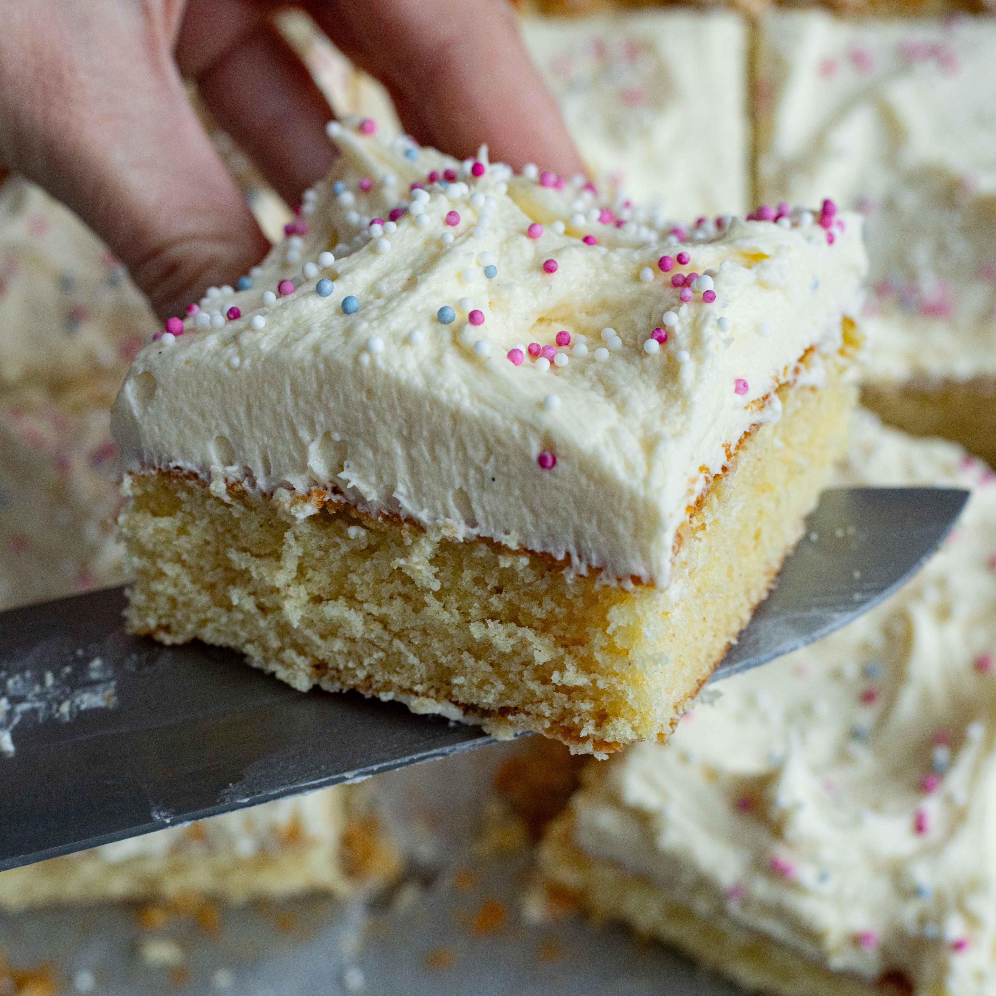 Easy Birthday Sheet Cake