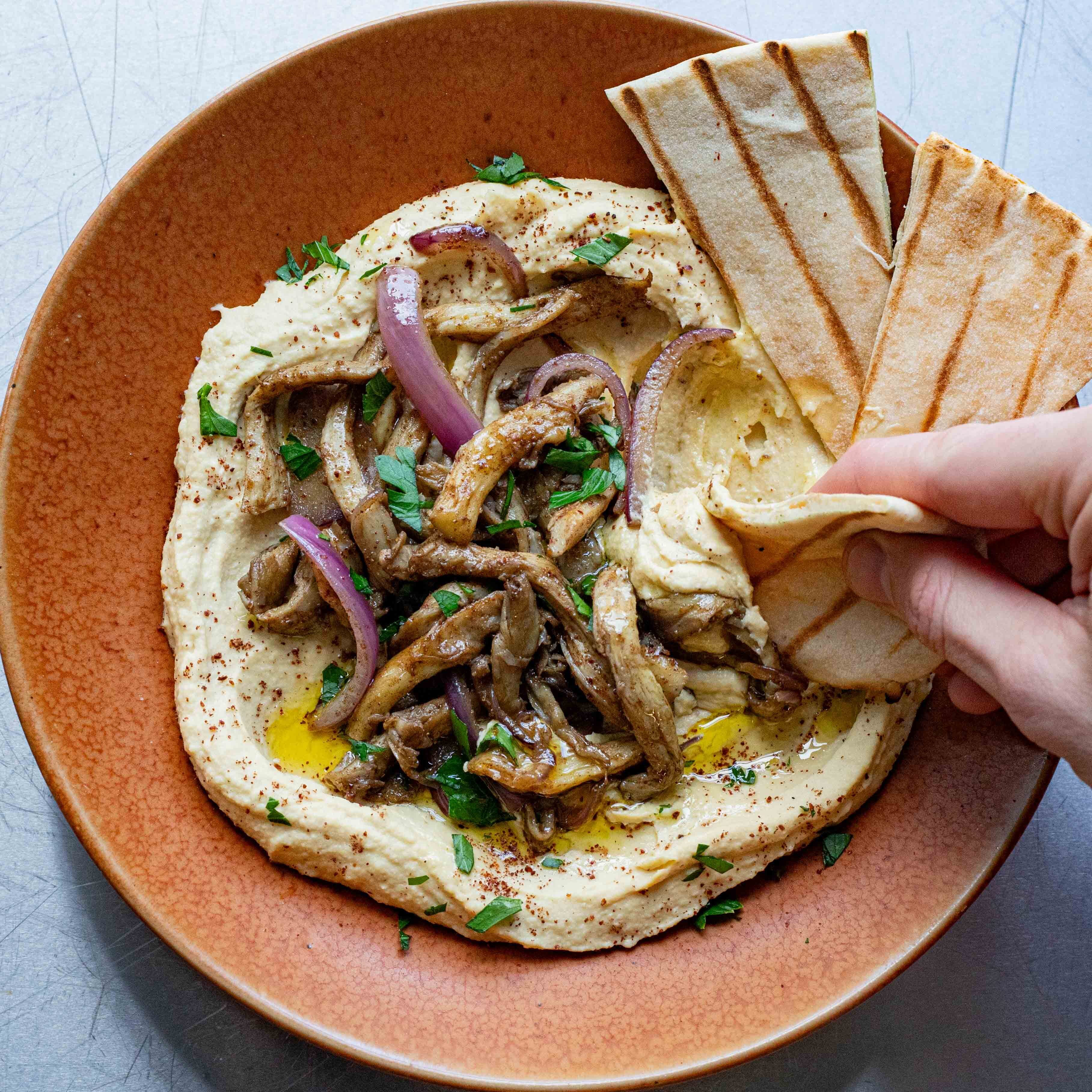 Mushroom Shawarma