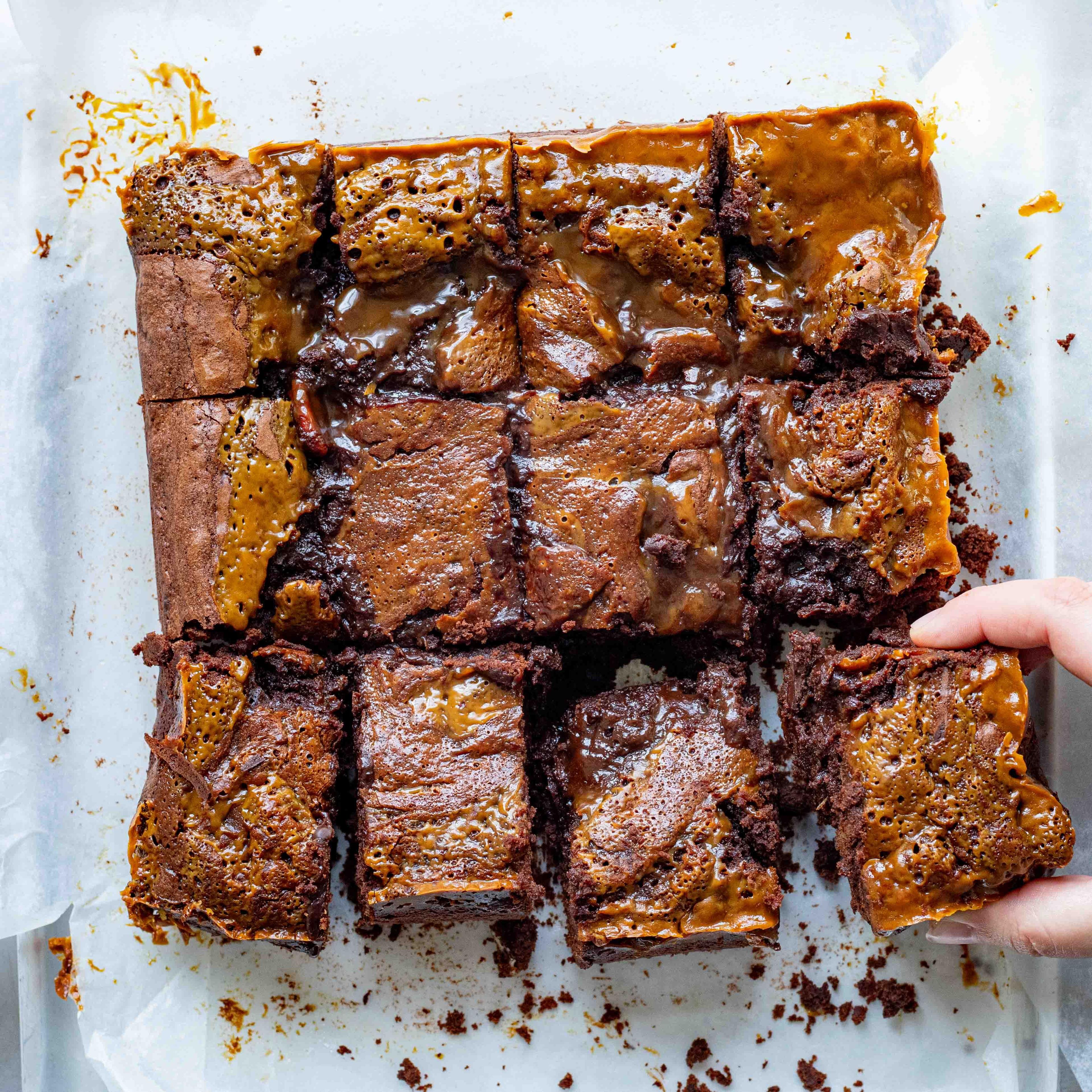 Salted Caramel Brownies 2