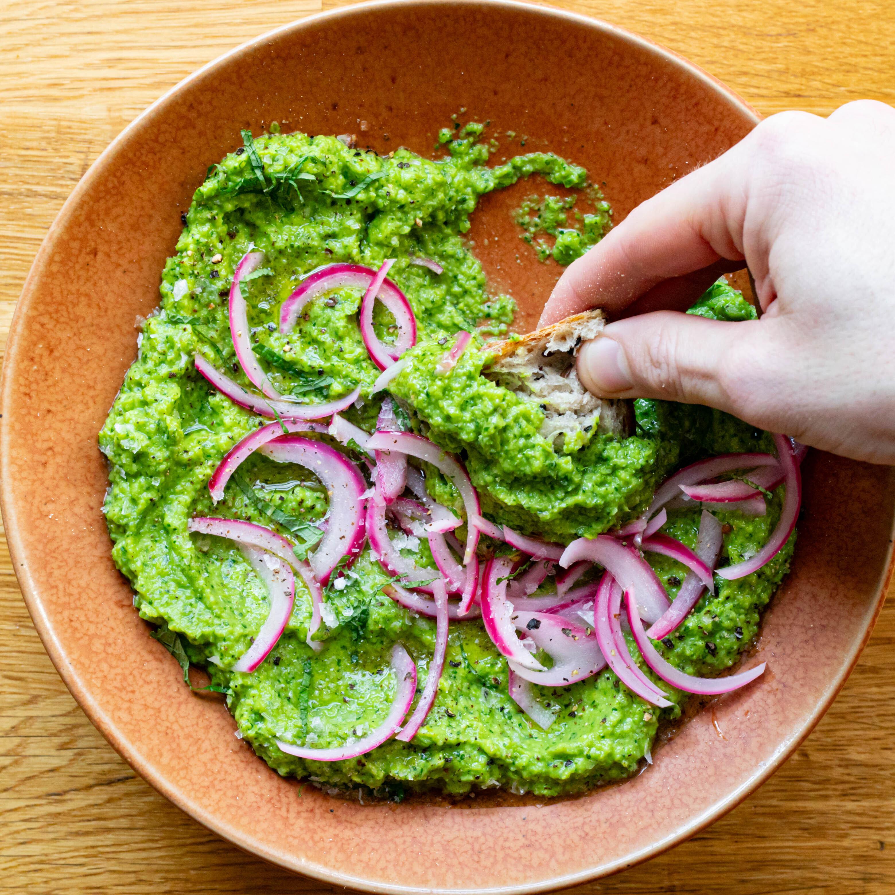 Smashed Pea Dip