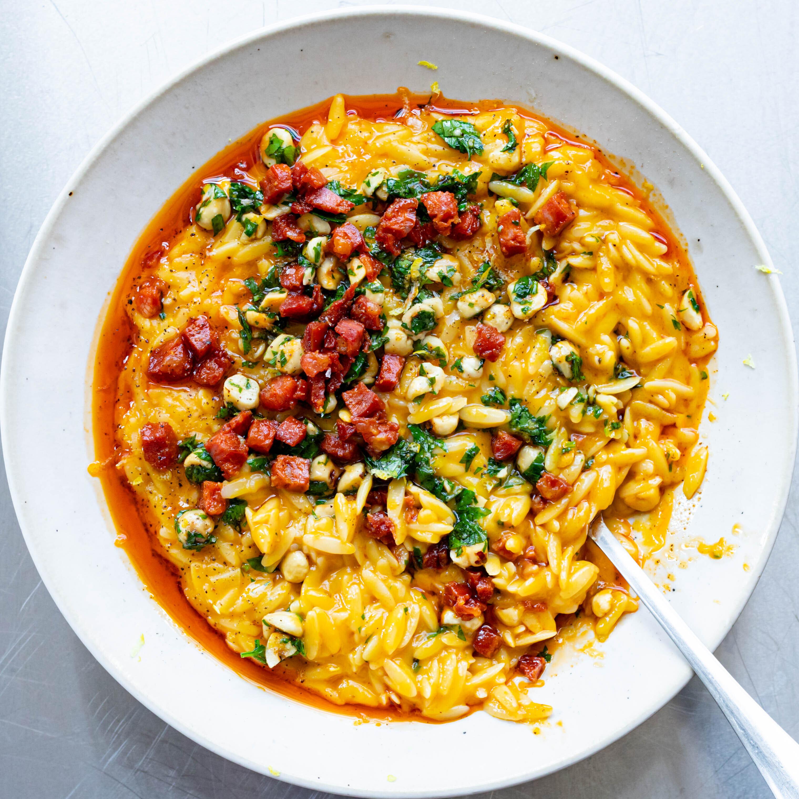 Squash Orzo