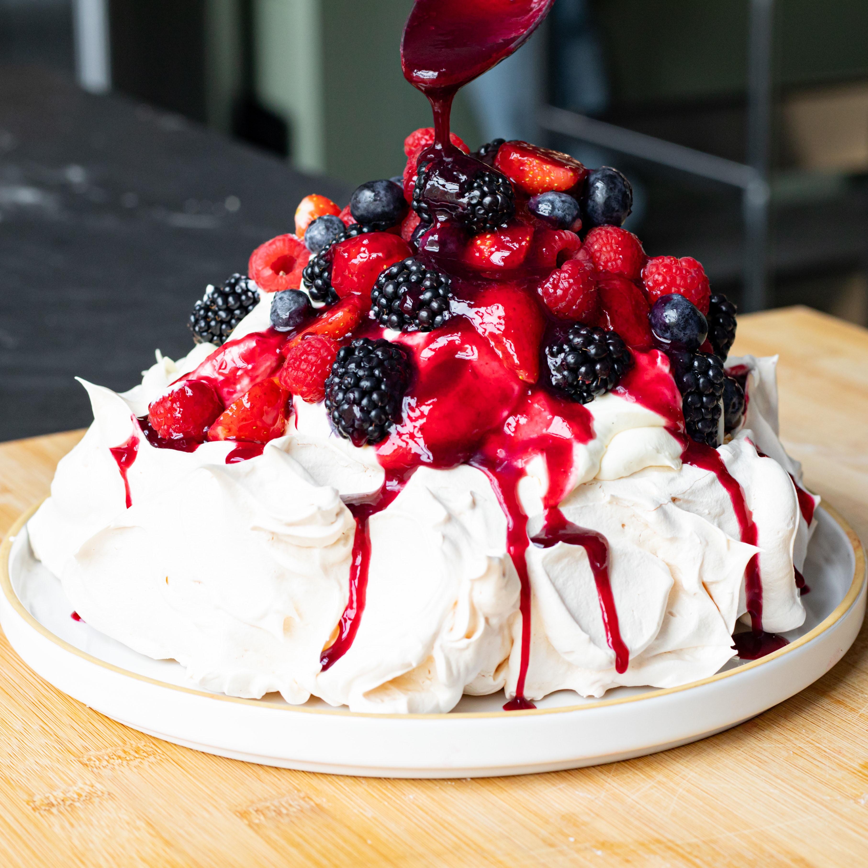 Summer Berry Pavlova