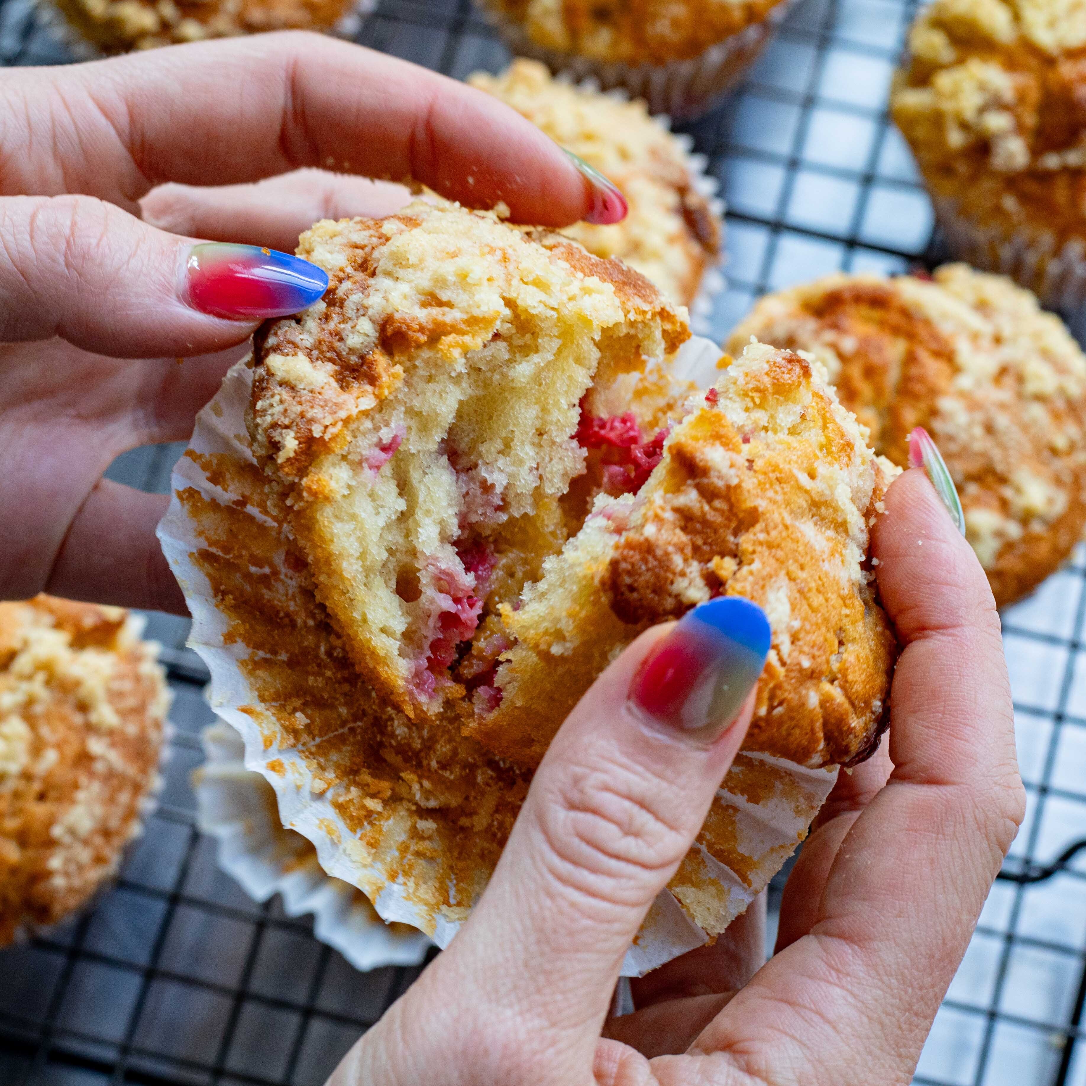 White Chocolate Muffins