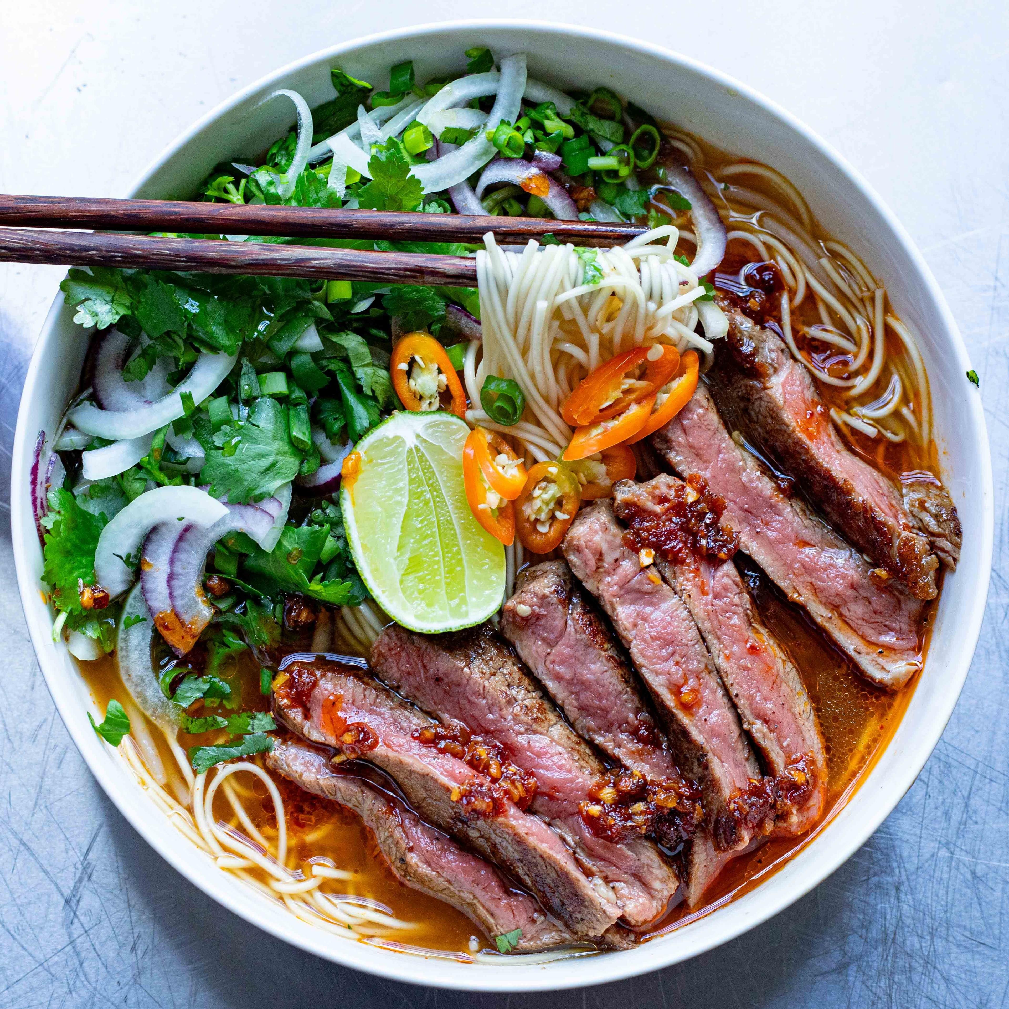 Quick & Spicy Beef Ramen