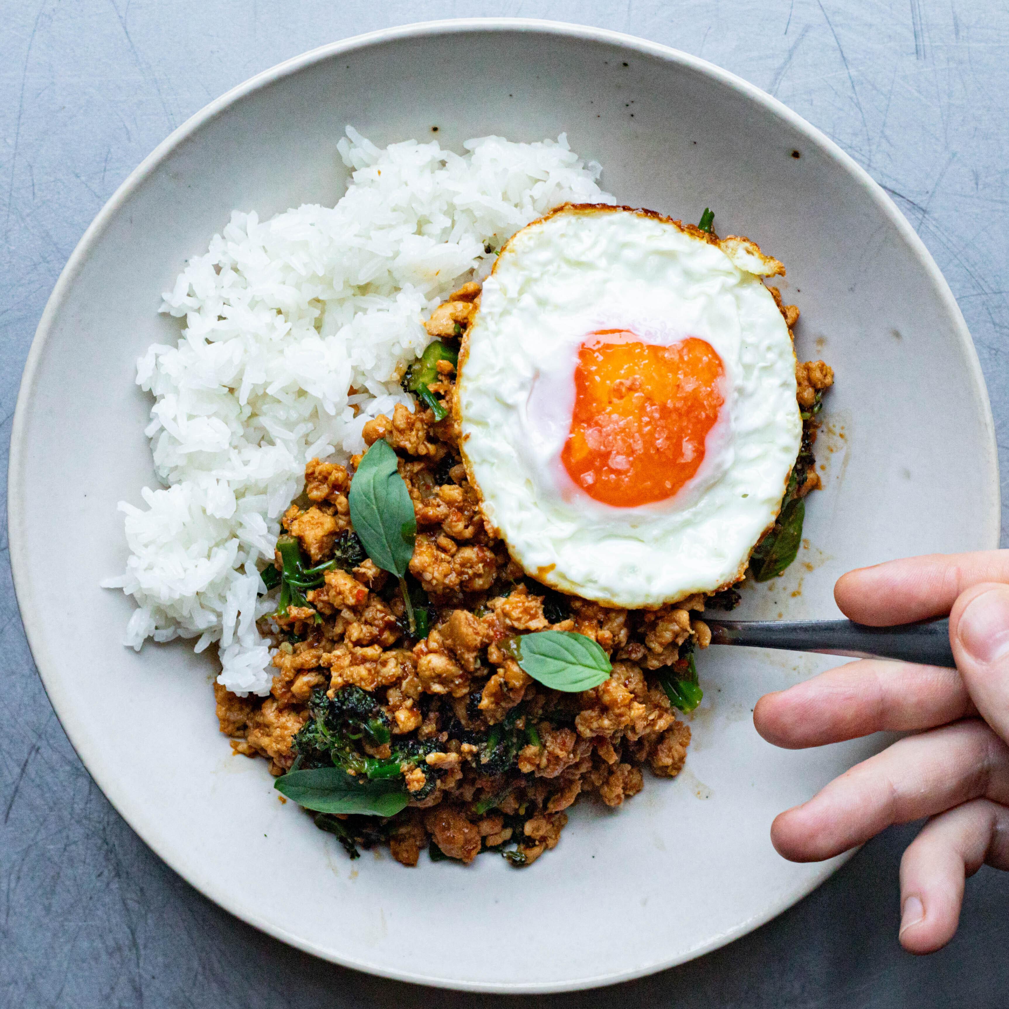 Chicken Basil Stir Fry