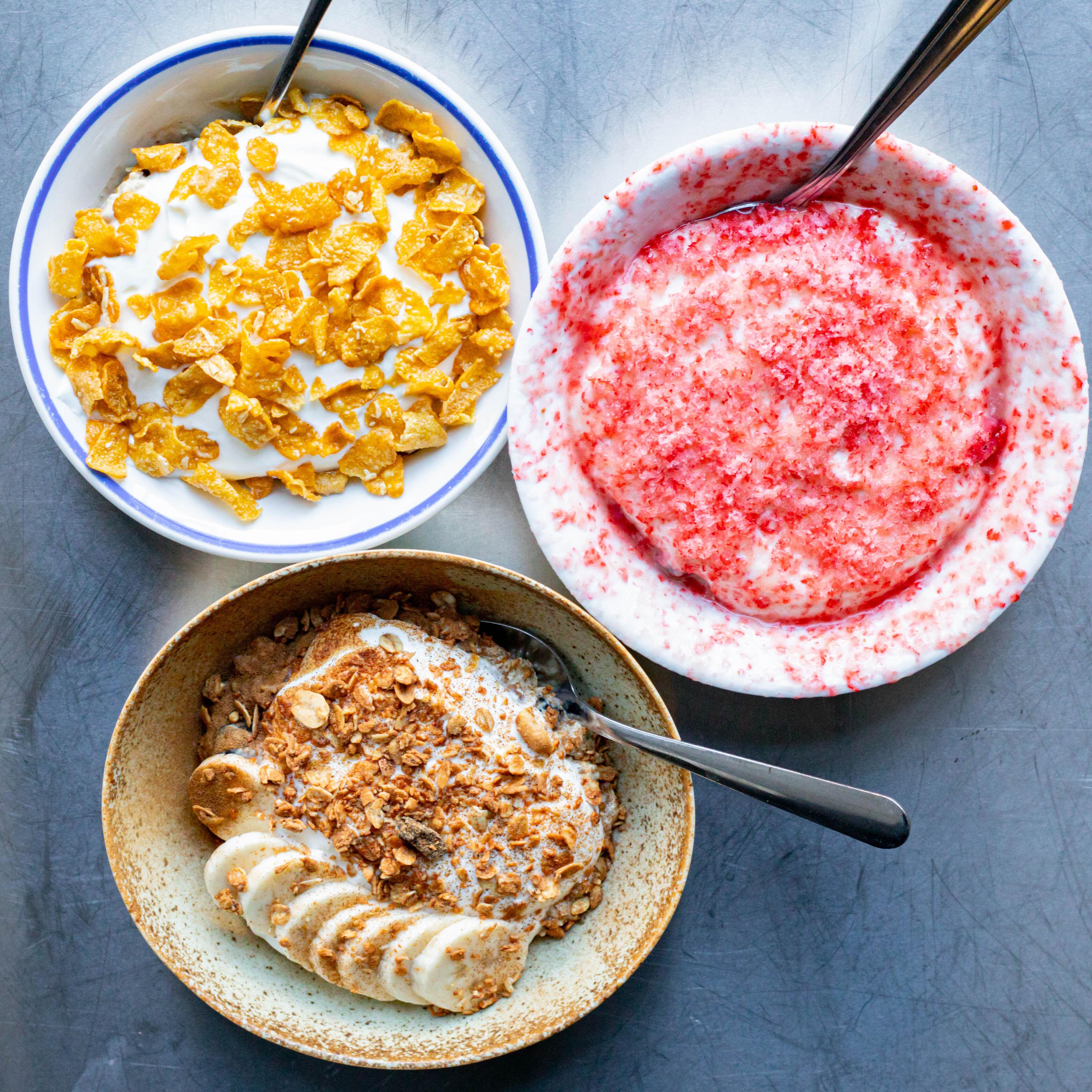 Peanut Butter Overnight Oats Three Ways