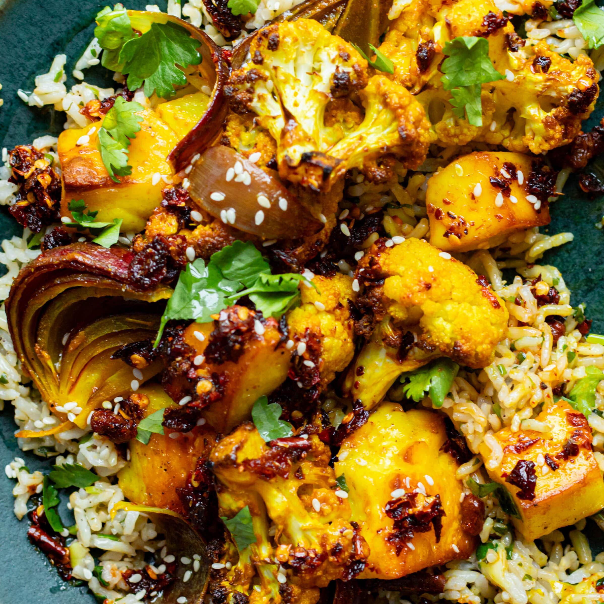 Turmeric Roast Cauliflower