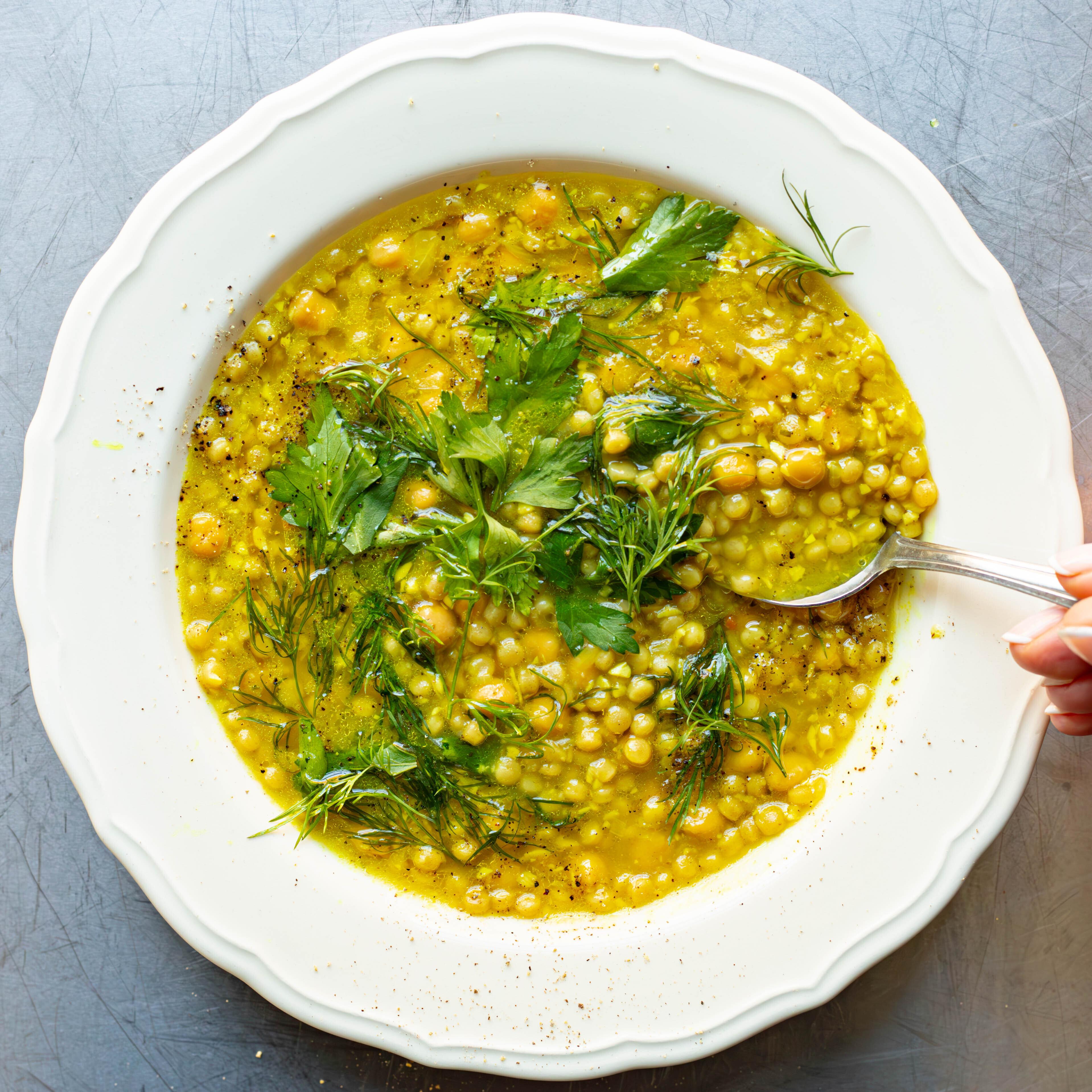 Golden Garlic Soup