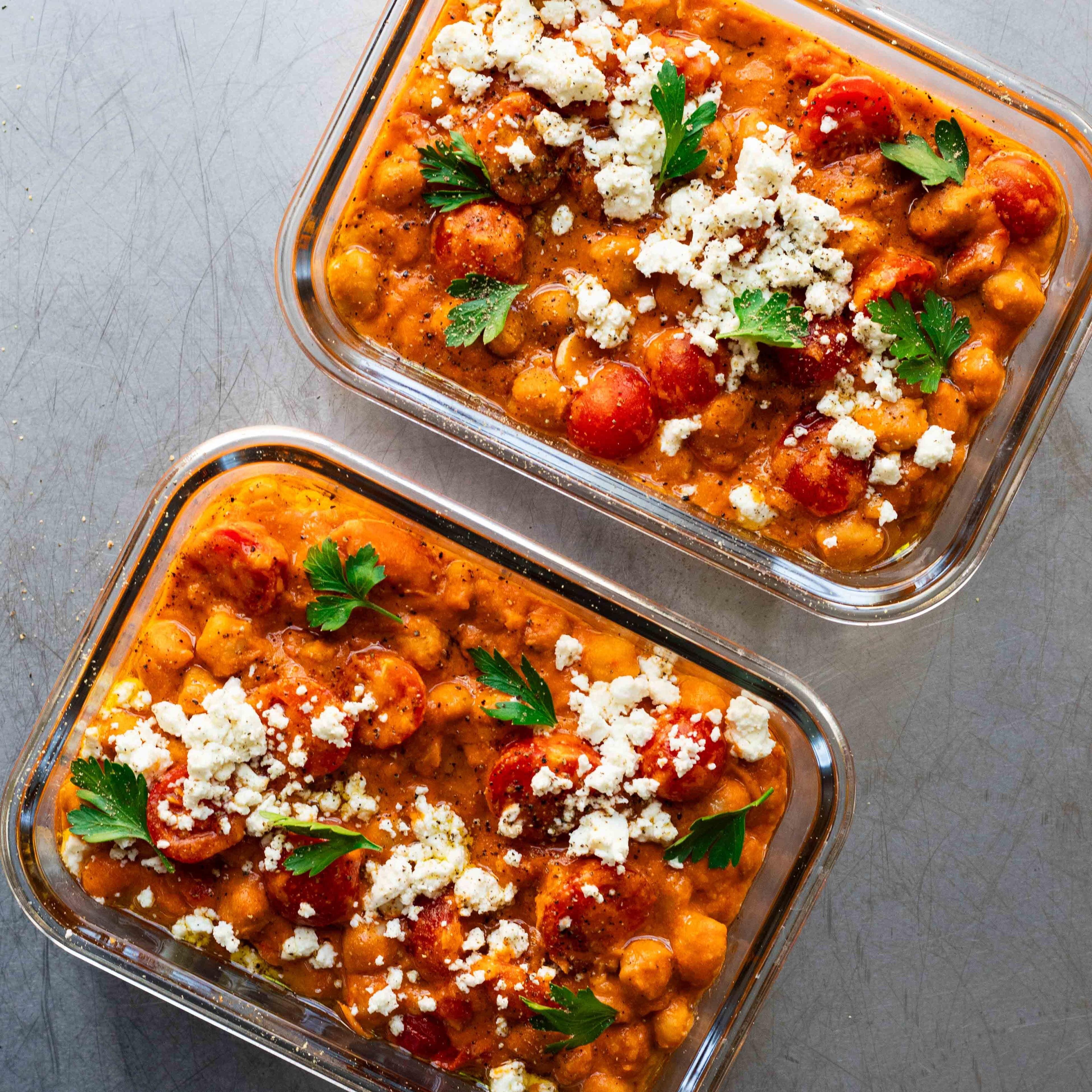 Lunch Box: Romesco Chickpeas