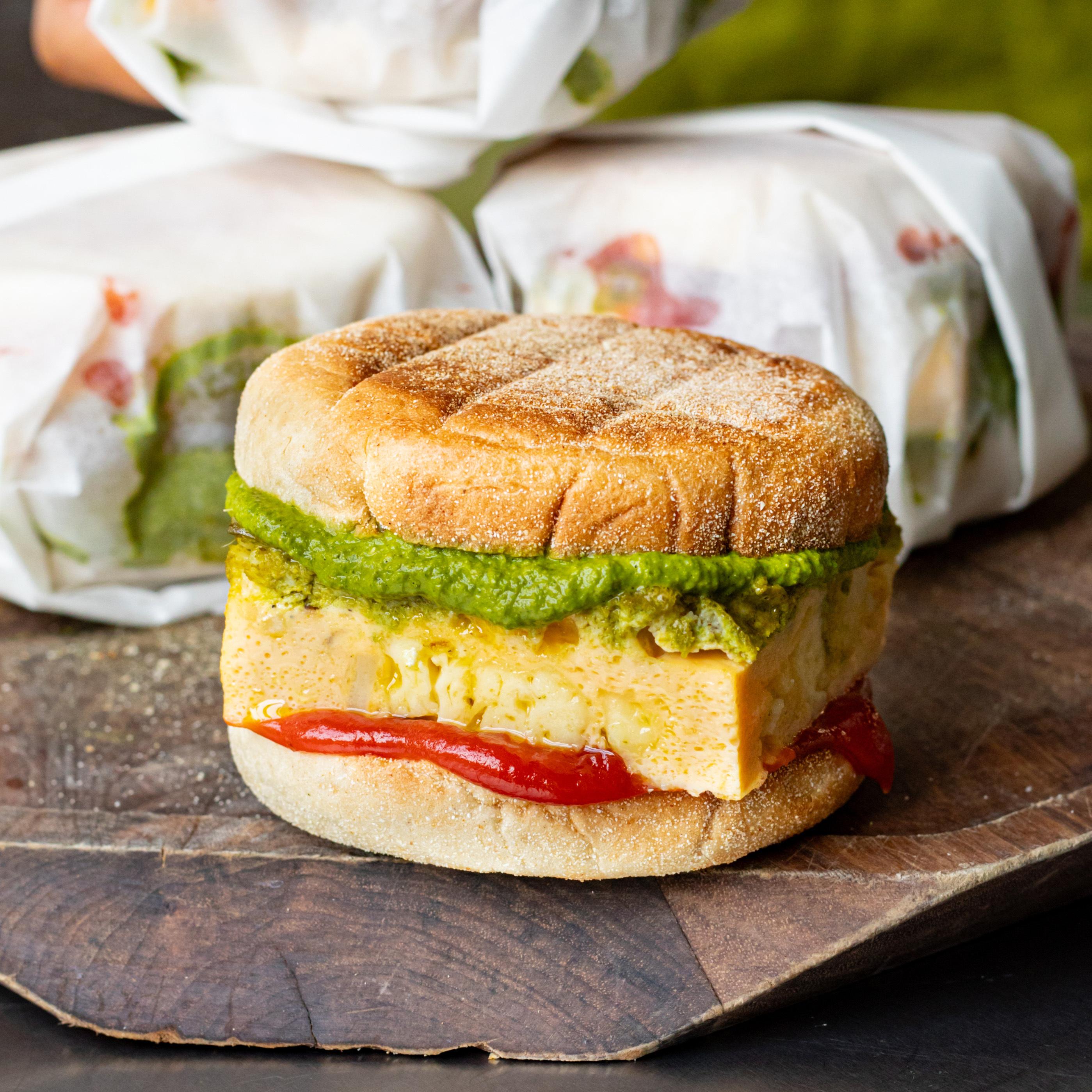 Spiced Egg Sando