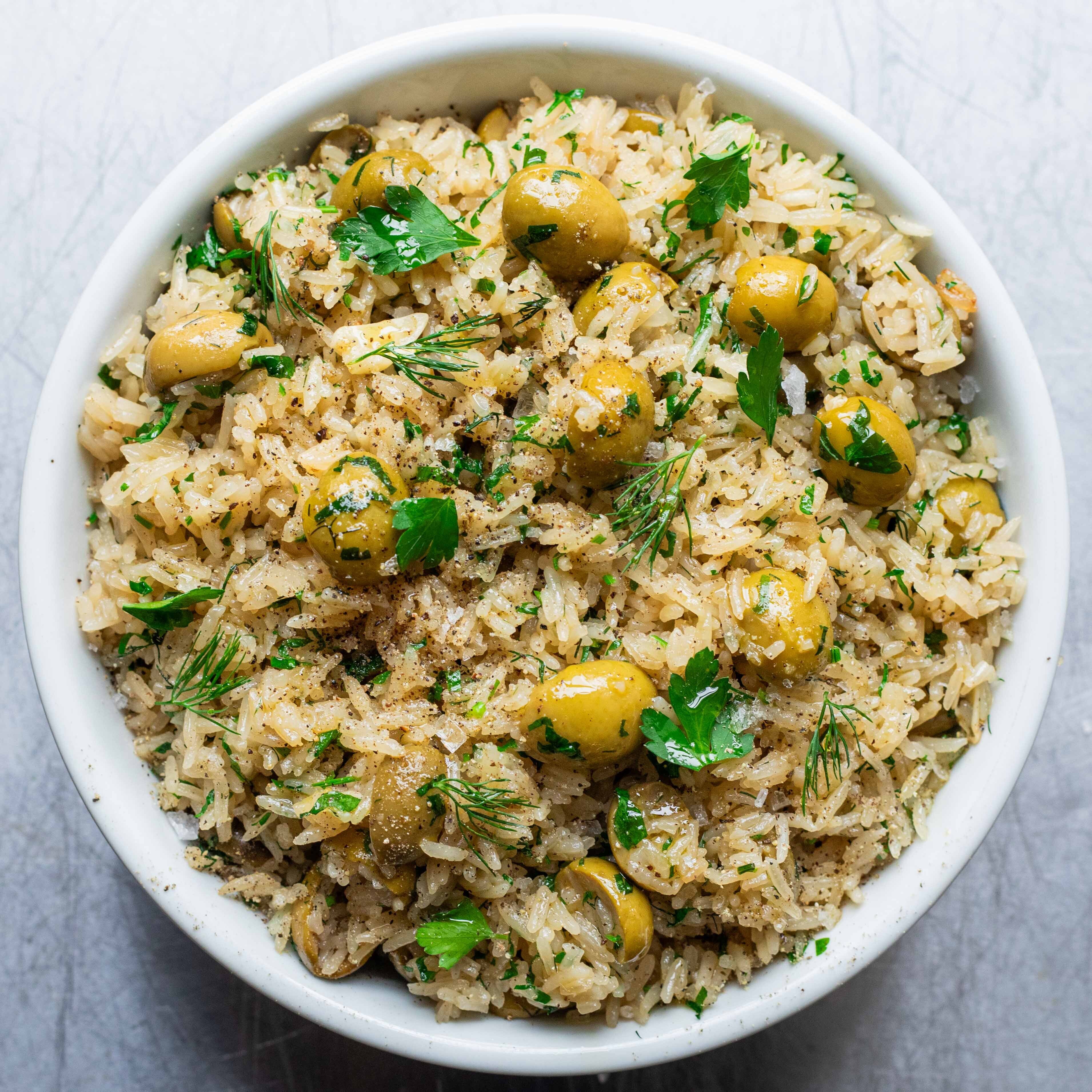 Olive Herb Buttery Rice