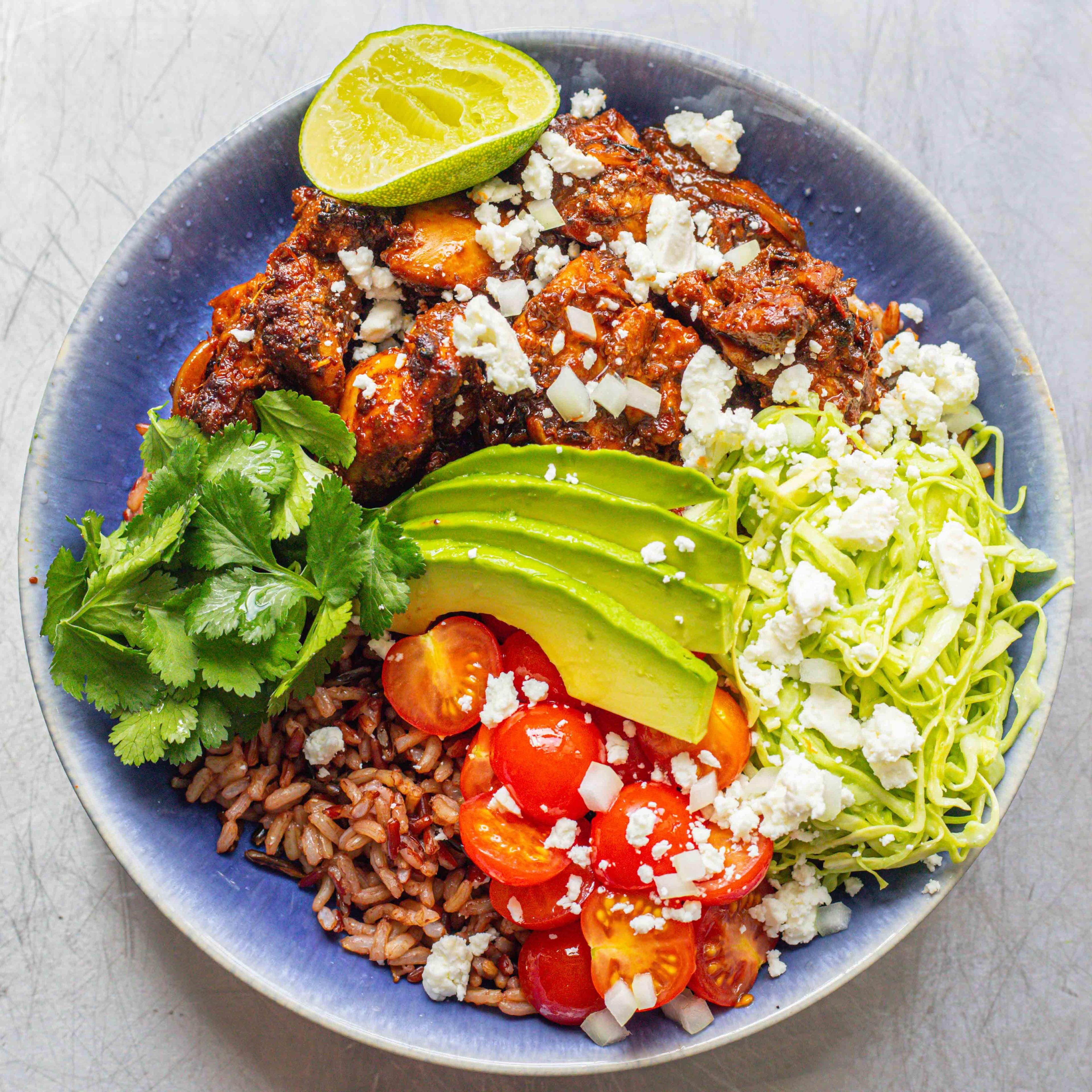 Red Rice Burrito Bowl