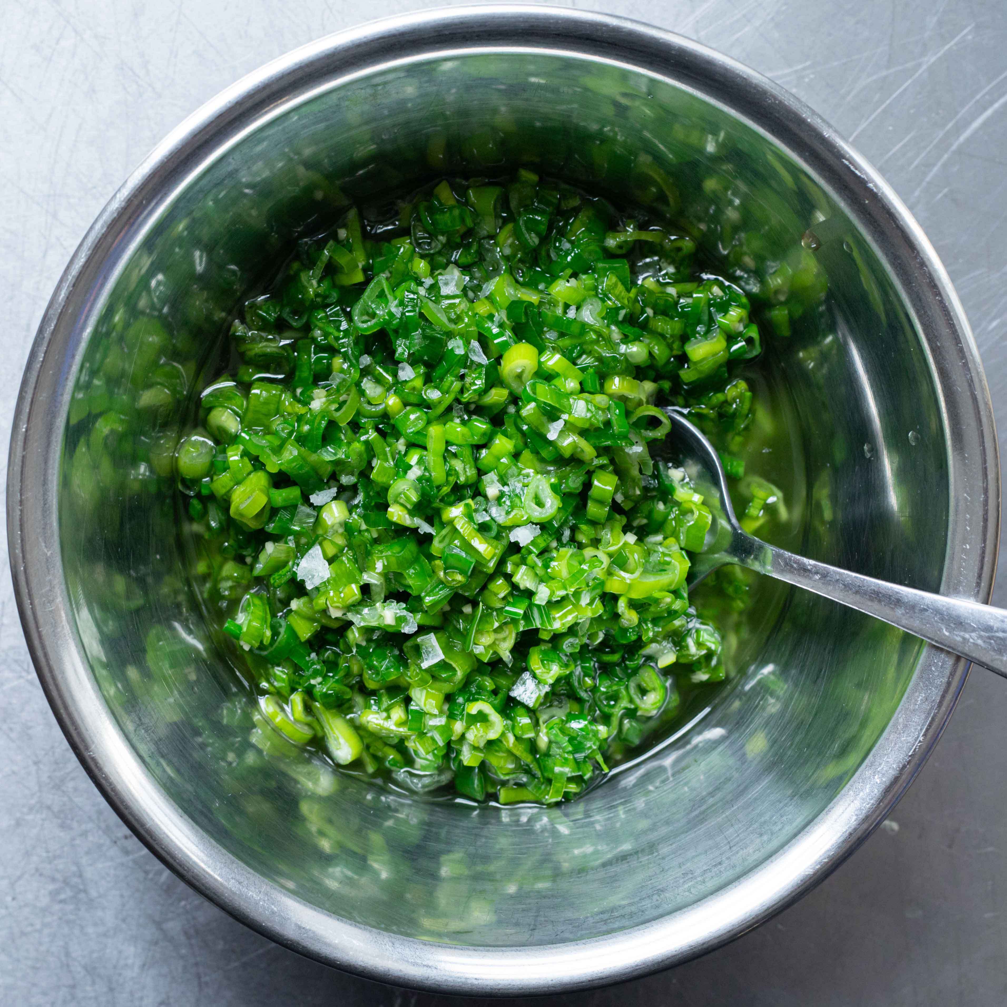 Spring Onion and Ginger Sauce Recipe